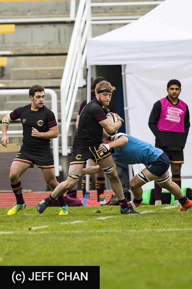 Mohamed ALMOALLIM - Lucas HOTTON - Seb IARICCI -  University of Victoria - Université Concordia - Rugby - CANUMENS 2018 - U Victoria vs Concordia U - Bronze Game by Jeff Chan (#CANUMENS1808) Photo by: Jeff Chan | Siuxy Sports 2018-11-25