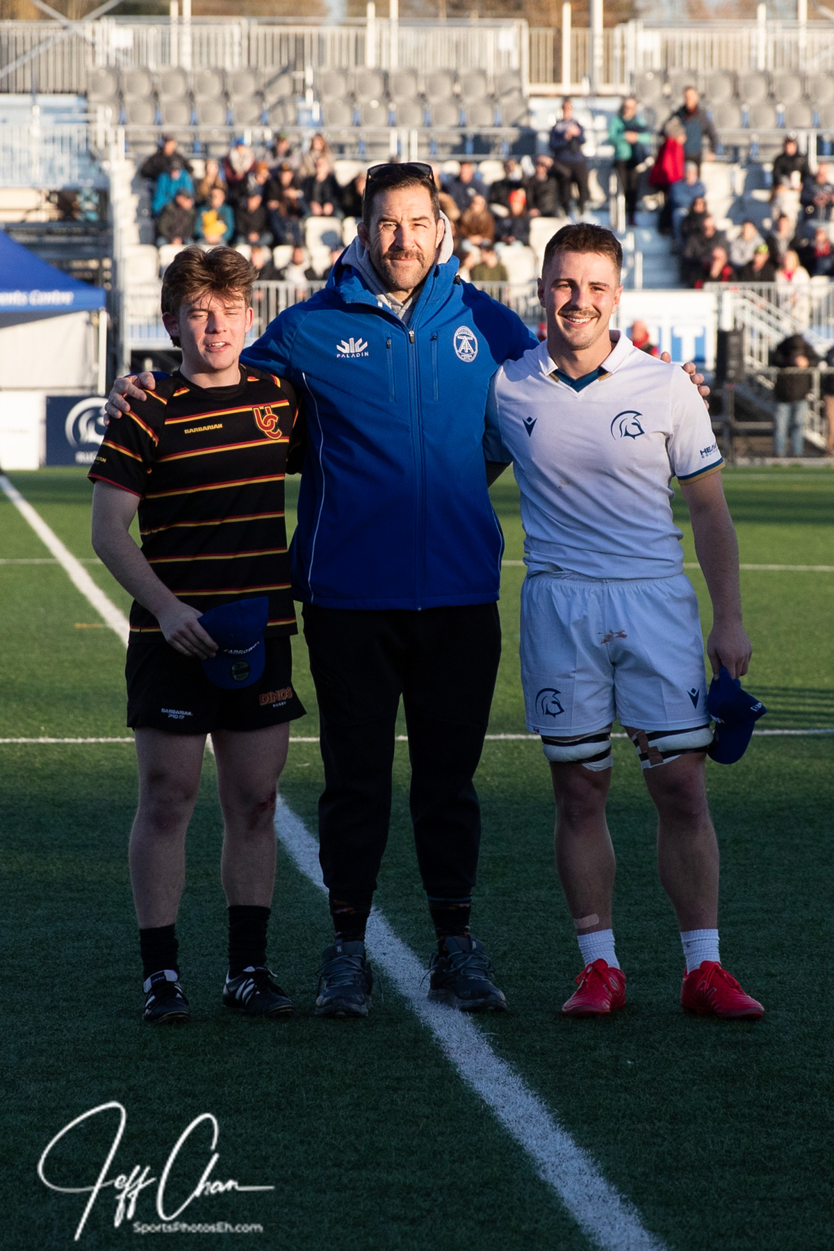 Nate SCHROEDER - Max THERRIEN -  Trinity Western University - University of Calgary - Rugby - CANUMENS 2023 - Semi final - Trinity W vs Calgary U by Jeff Chan (#CANUMENS2308) Photo by: Jeff Chan | Siuxy Sports 2023-11-17
