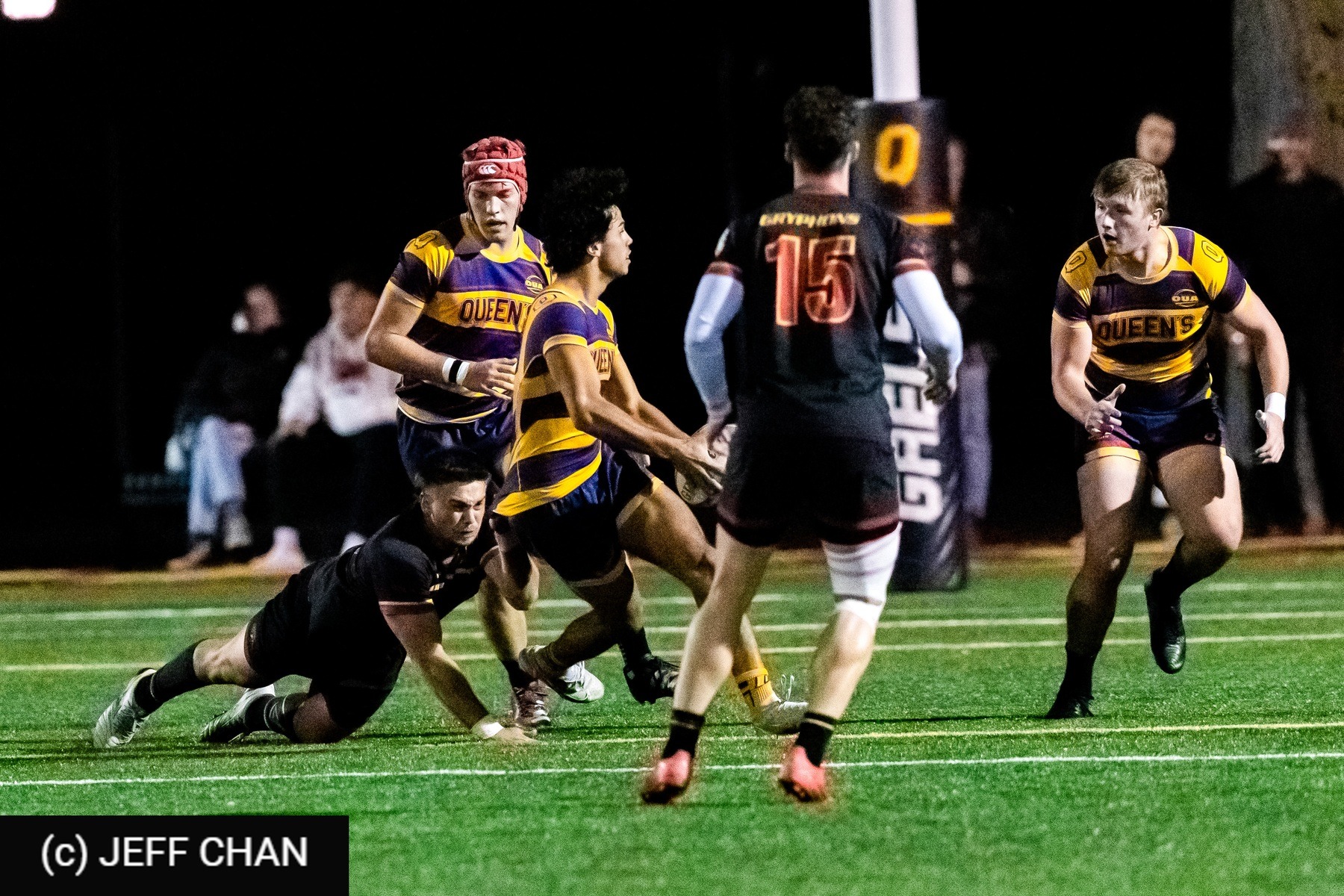  Queen's University - University of Guelph - Rugby - OUA 2025 Queen's vs Guelph (#OUA25QUGU10) Photo by: Jeff Chan | Siuxy Sports 2025-10-10