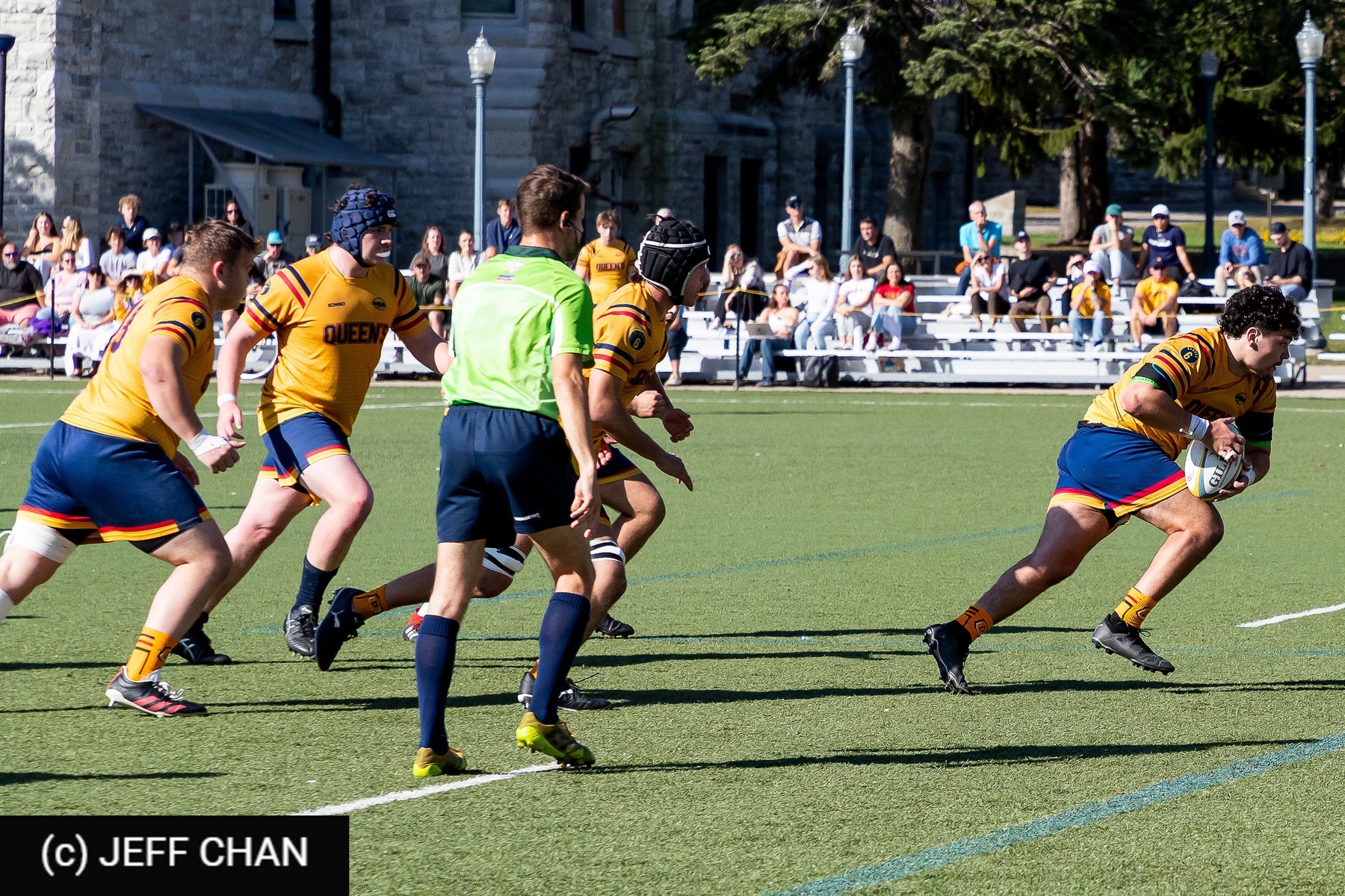  Queen's University - Wilfrid Laurier University - Rugby - OUA 2024 Queen's vs Laurier (#OUA24QULA10) Photo by: Jeff Chan | Siuxy Sports 2024-10-05
