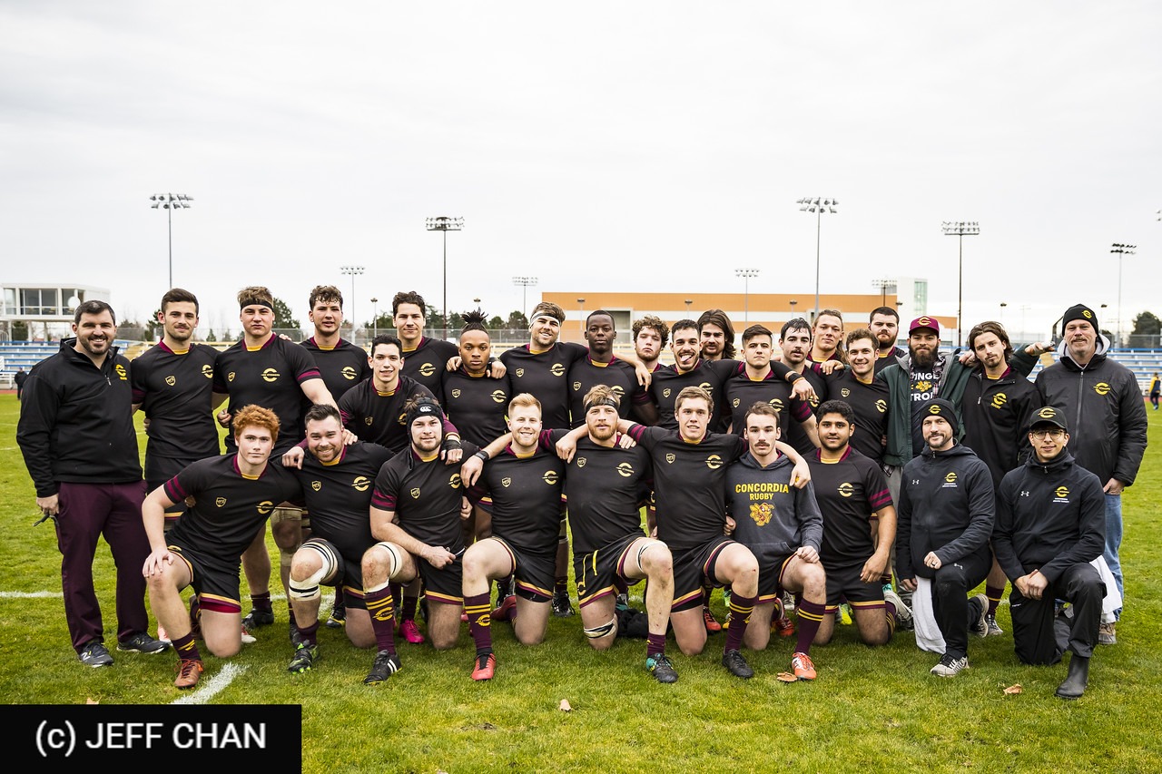 Charles DEBOVE - Tye WALLACE -  University of Victoria - Université Concordia - Rugby - CANUMENS 2018 - U Victoria vs Concordia U - Bronze Game by Jeff Chan (#CANUMENS1808) Photo by: Jeff Chan | Siuxy Sports 2018-11-25