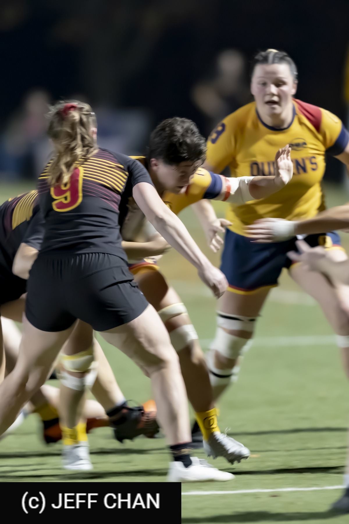 Queen's University - University of Guelph - Rugby - OUA 2023 Queen's (W) vs Guelph Final (#OUW23QWGU10) Photo by: Jeff Chan | Siuxy Sports 2023-10-27