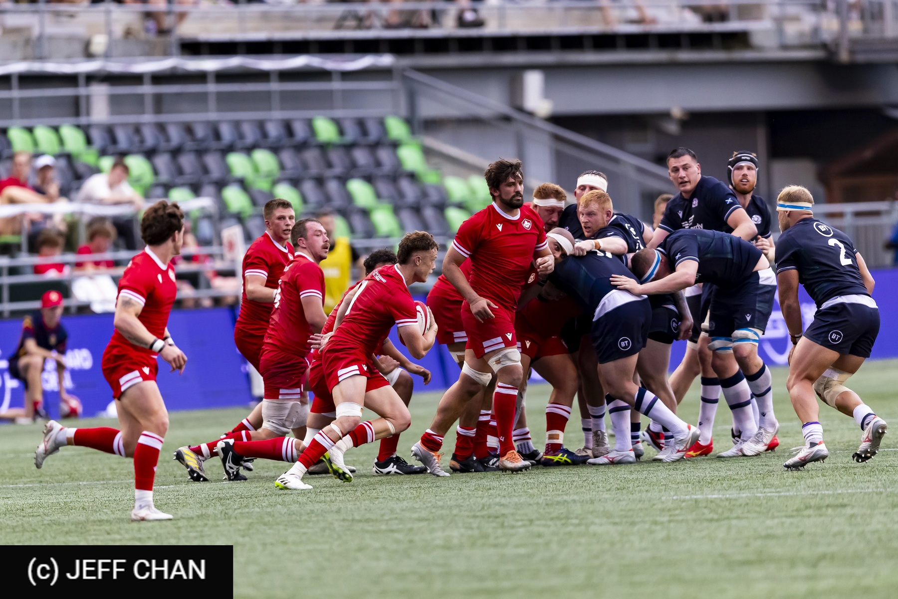  Canada Rugby XV M - Scotland national rugby union team - Rugby - Canada vs Scotland - 2024 TD Place - Post Game - by Jeff Chan (#CANSCO240709) Photo by: Jeff Chan | Siuxy Sports 2024-07-06
