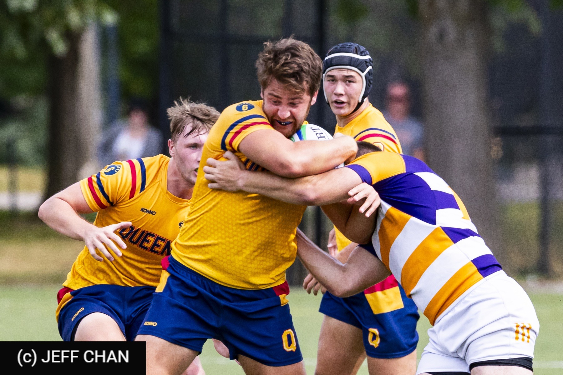  Queen's University - Wilfrid Laurier University - Rugby - OUA 2023 Queen's vs Laurier (#OUA23QULA09) Photo by: Jeff Chan | Siuxy Sports 2023-09-23