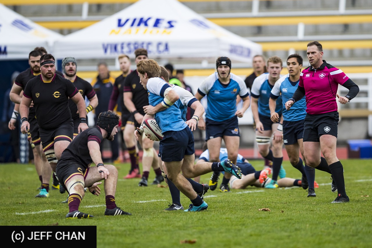 Crosby STEWART -  University of Victoria - Université Concordia - Rugby - CANUMENS 2018 - U Victoria vs Concordia U - Bronze Game by Jeff Chan (#CANUMENS1808) Photo by: Jeff Chan | Siuxy Sports 2018-11-25