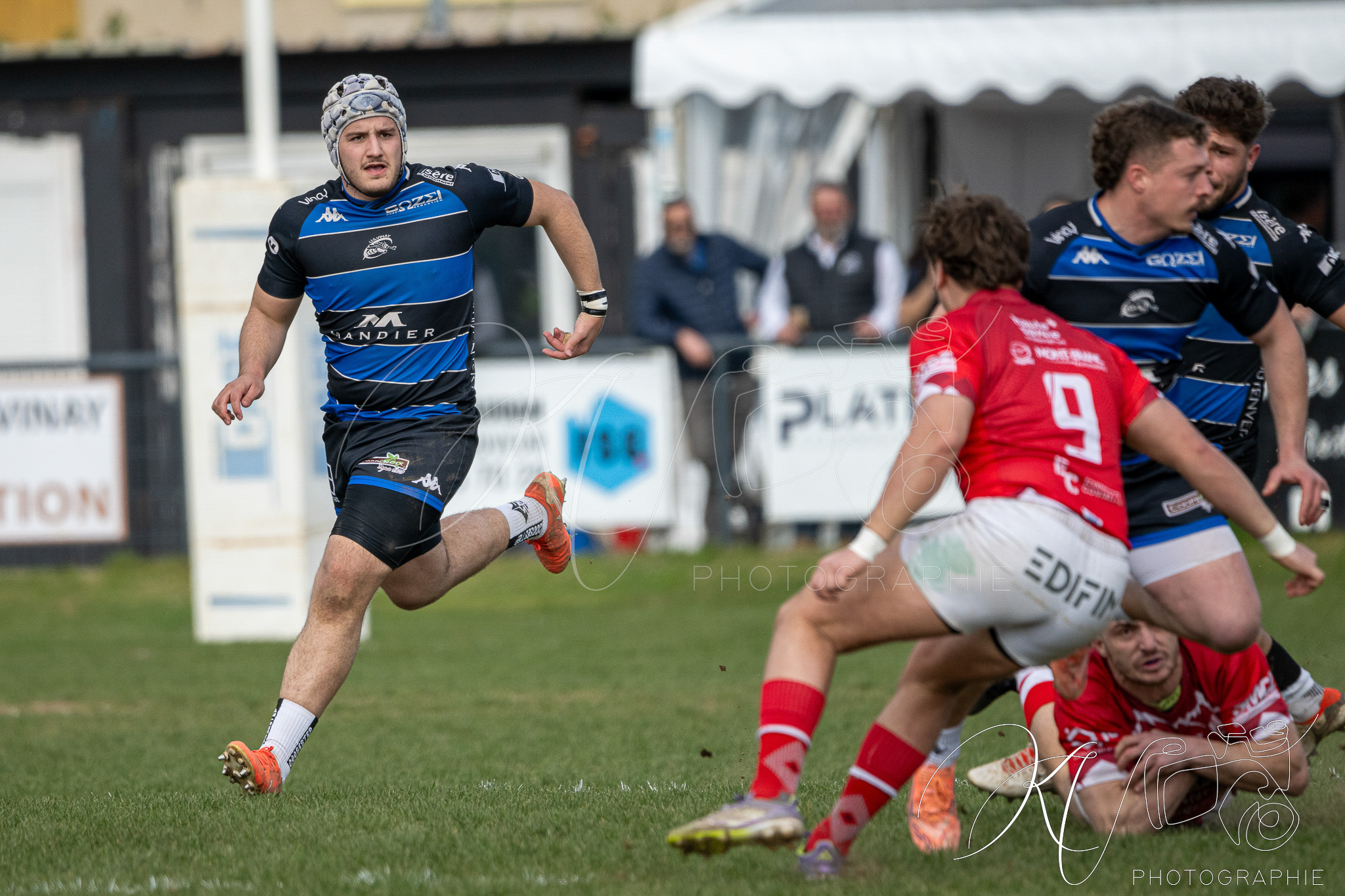  US Vinay - Bassin Annecy Aravis Rugby - Rugby - FFR 2026 - Féd 1 - US Vinay vs BAAR (#FFR26F1USVBA2) Photo by: Karine Valentin | Siuxy Sports 2026-02-28