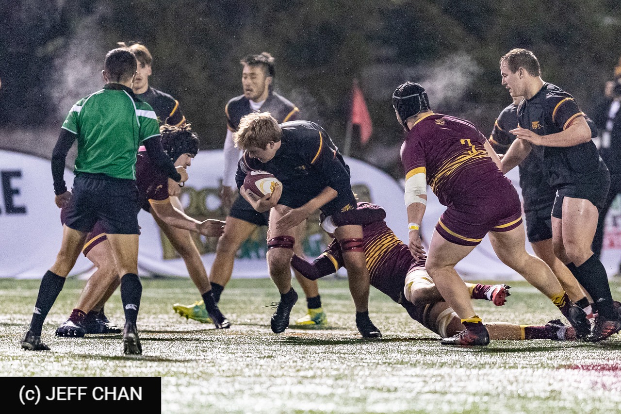 Quenton McLean LAVADO -  Université Concordia - University of Guelph - Rugby - CANUMENS 2019 - Concordia U vs U Guelph - by Jeff Chan (#CANUMENS1904) Photo by: Jeff Chan | Siuxy Sports 2019-11-20