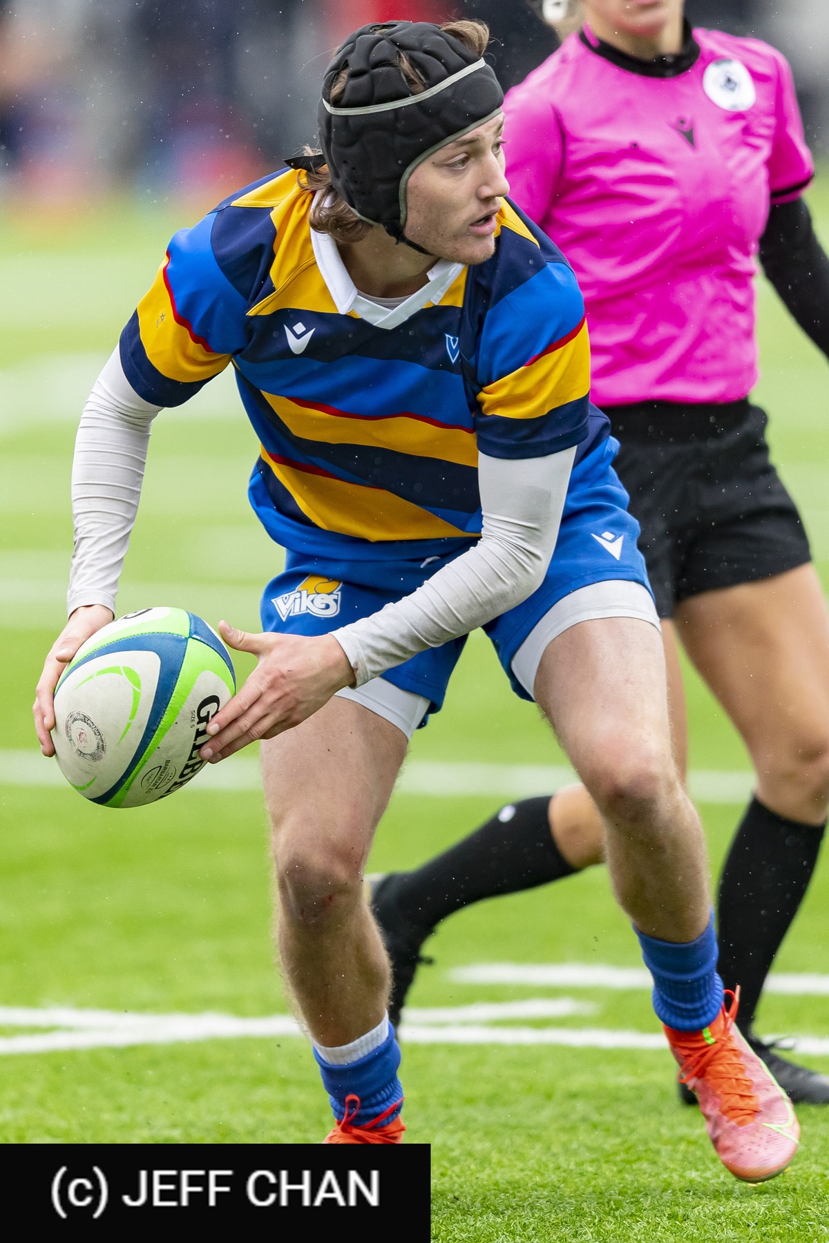  University of Victoria - Wilfrid Laurier University - Rugby - CANUMENS 2022 - U Victoria vs W Laurier U -  by Jeff Chan (#CANUMENS2208) Photo by: Jeff Chan | Siuxy Sports 2022-12-02