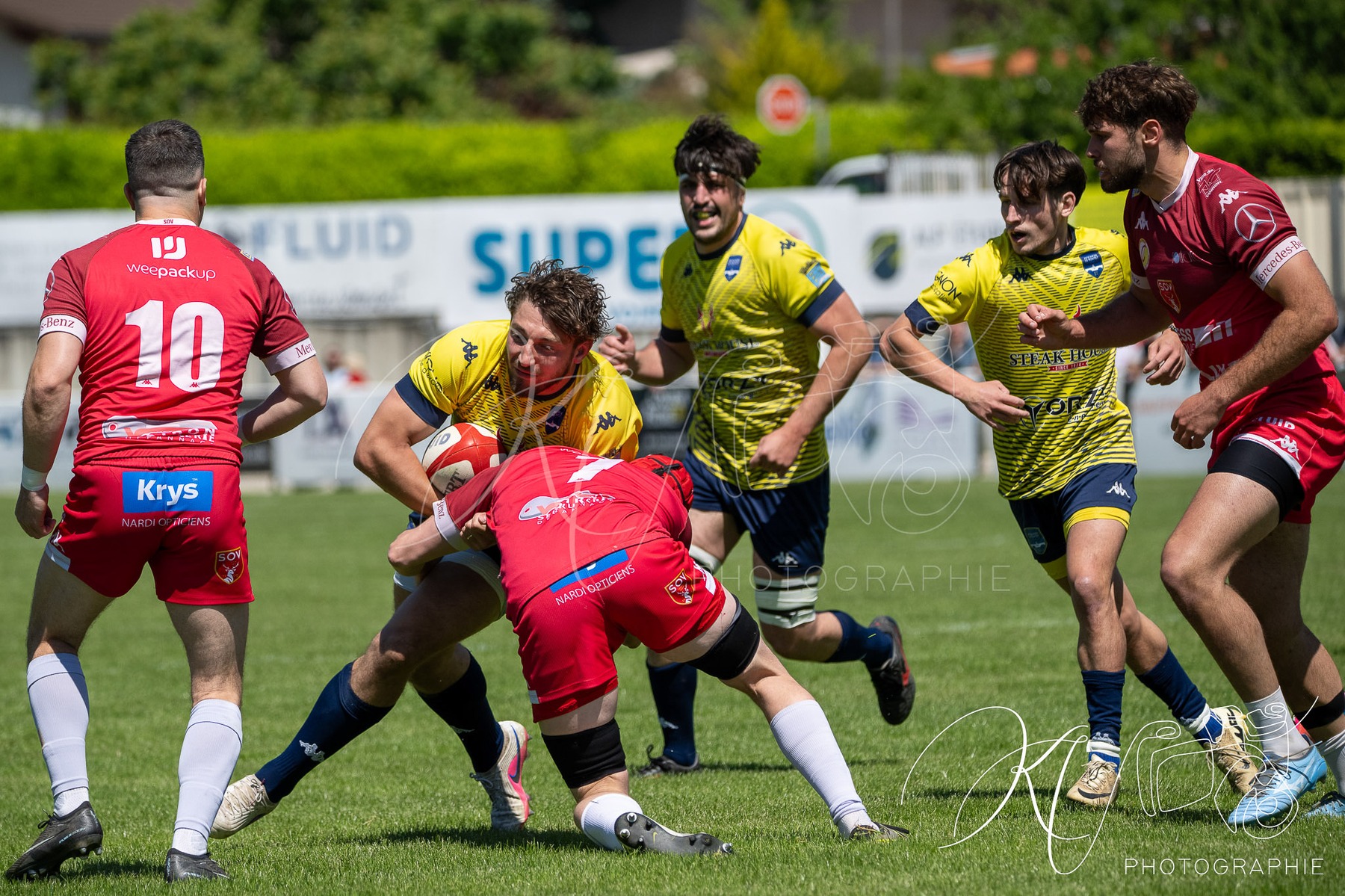  Stade Olympique Voironnais - Avignon Le Pontet Rugby - Rugby - FFR 2026 - Féd 2 16F - SO Voironnais vs Avignon LePontet (#FFR26F2VA5) Photo by: Karine Valentin | Siuxy Sports 2026-05-17