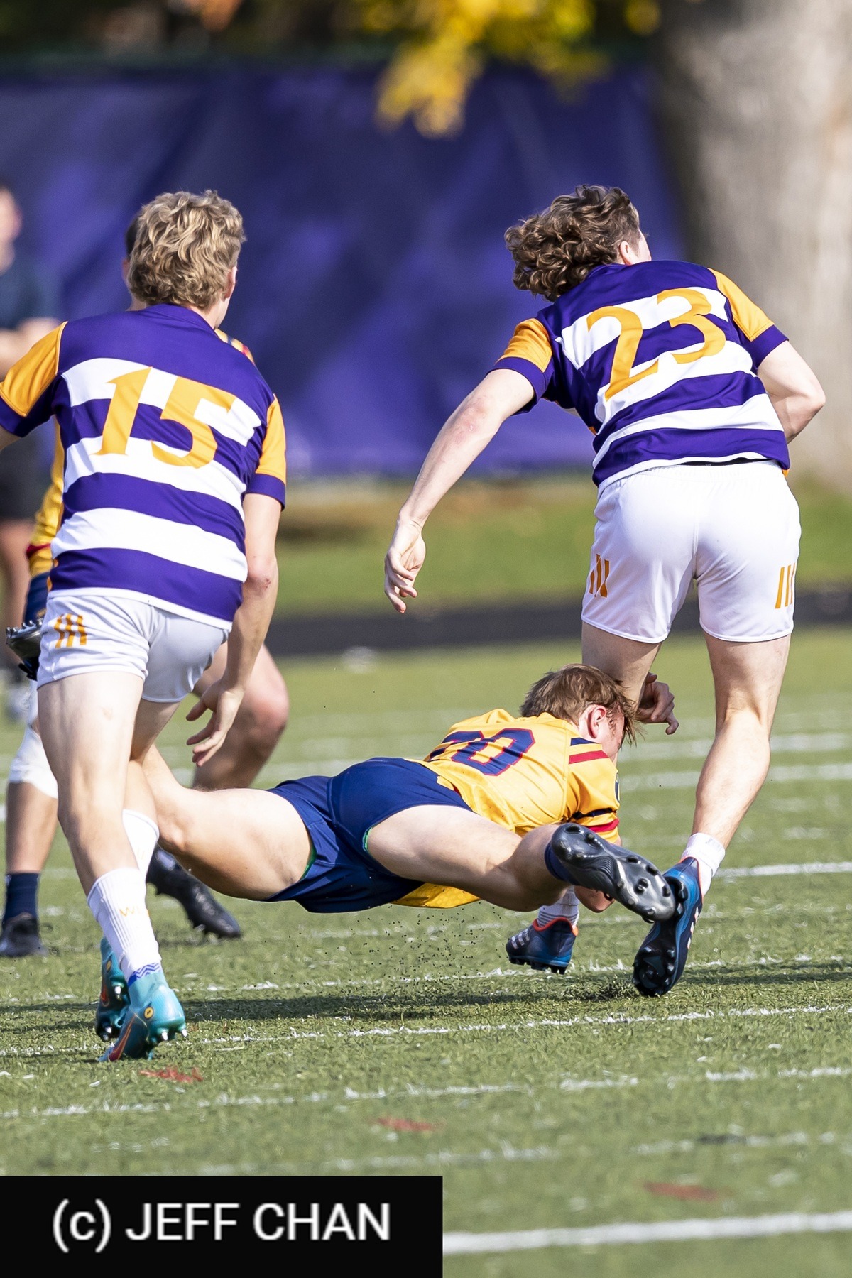  Queen's University - Wilfrid Laurier University - Rugby - OUA 2022 Queen's vs Laurier (#OUA22QULA10) Photo by: Jeff Chan | Siuxy Sports 2022-10-23