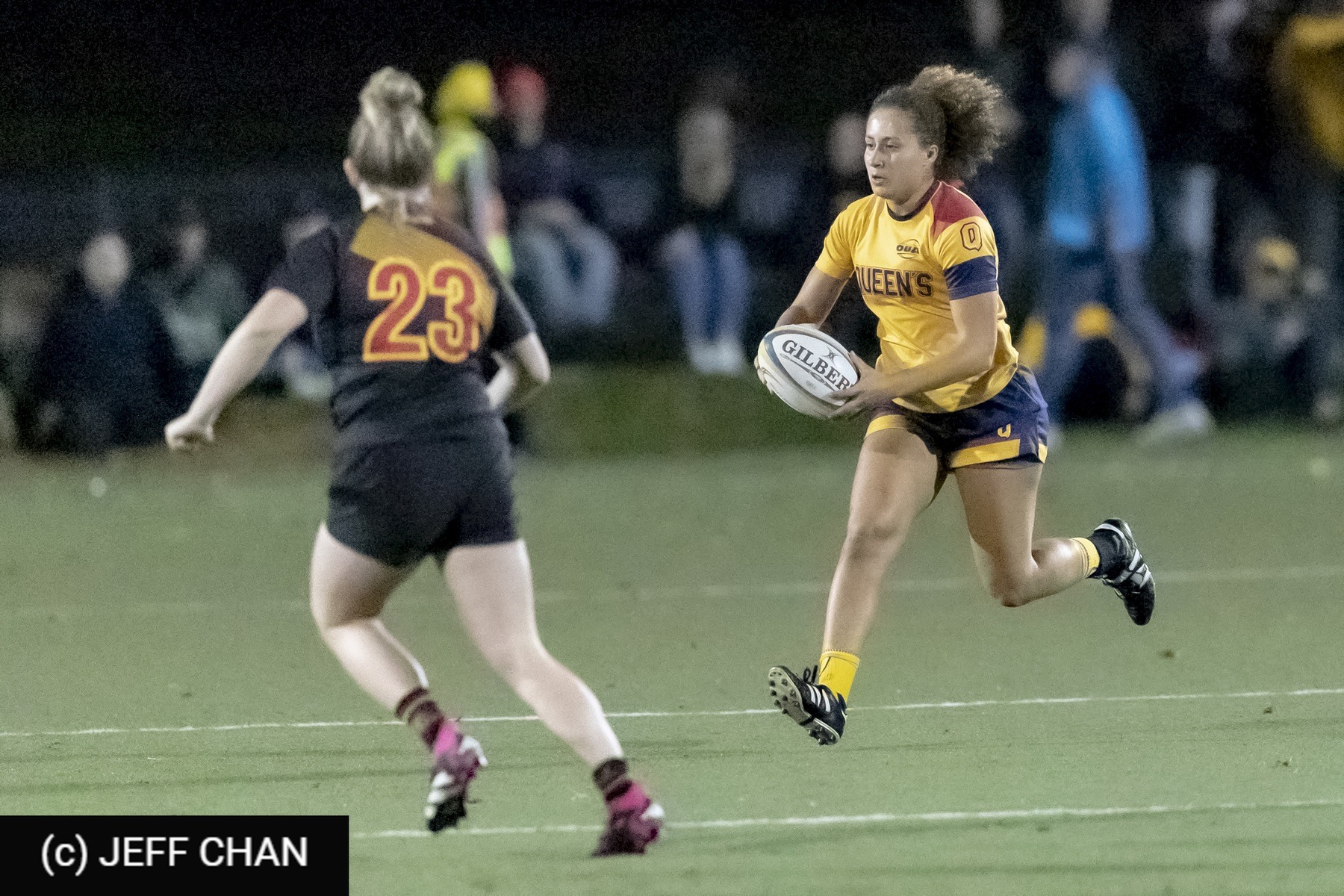  Queen's University - University of Guelph - Rugby - OUA 2023 Queen's (W) vs Guelph Final (#OUW23QWGU10) Photo by: Jeff Chan | Siuxy Sports 2023-10-27