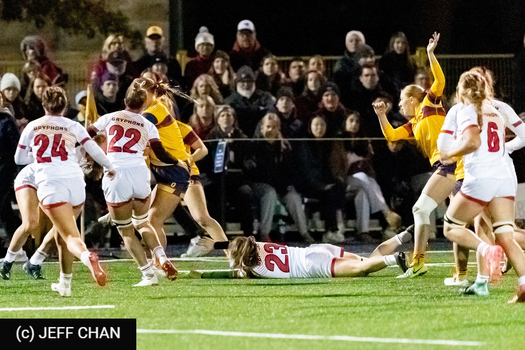  Queen's University - University of Guelph - Rugby - OUA 2025 Queen's (W) vs Guelph (#OUW25QWGU10) Photo by: Jeff Chan | Siuxy Sports 2025-10-24