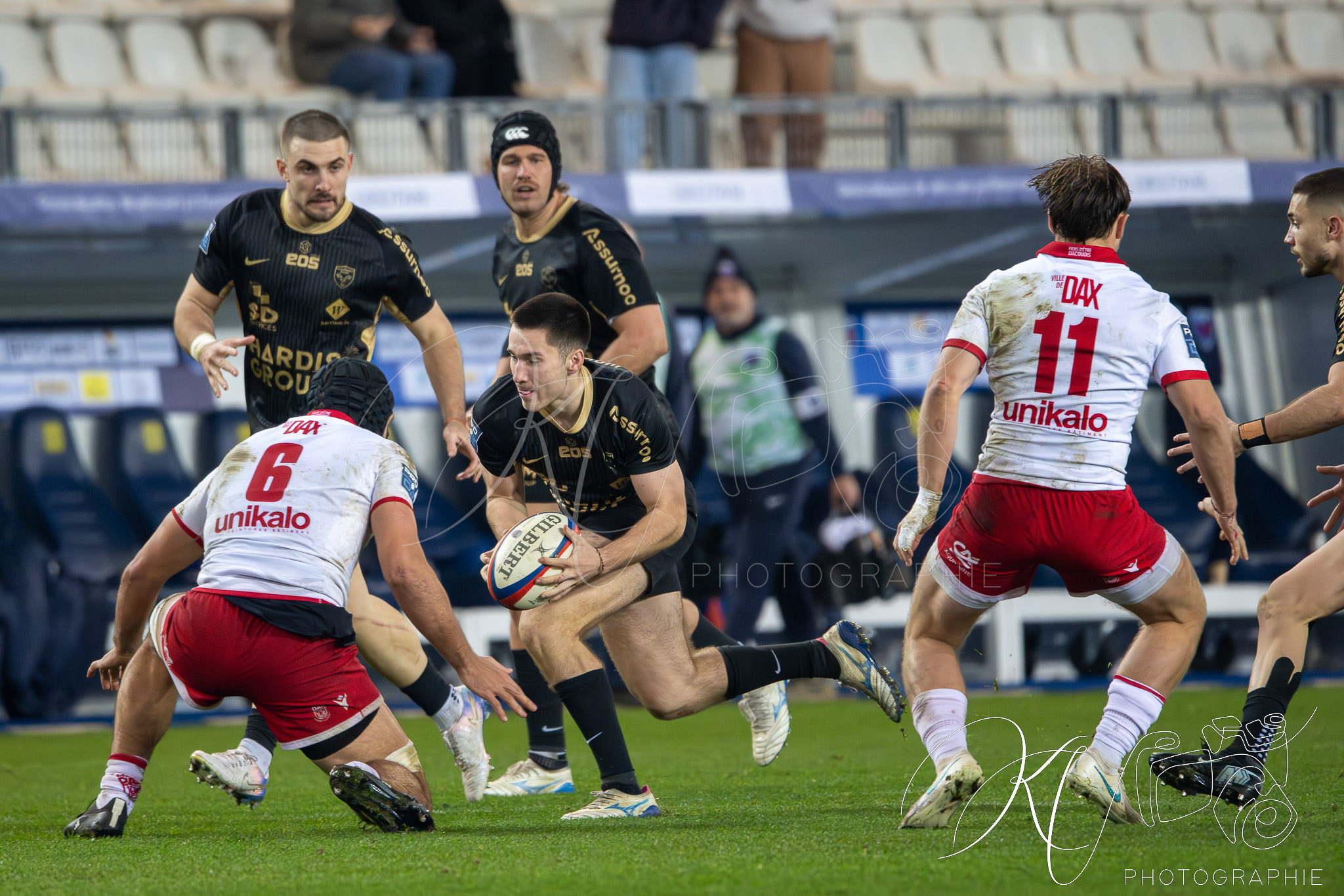  FC Grenoble Rugby - US Dax - Rugby - FFR 2025 - Pro D2 - FC Grenoble vs DAX (#FFR25PD2FD12) Photo by: Karine Valentin | Siuxy Sports 2025-12-19