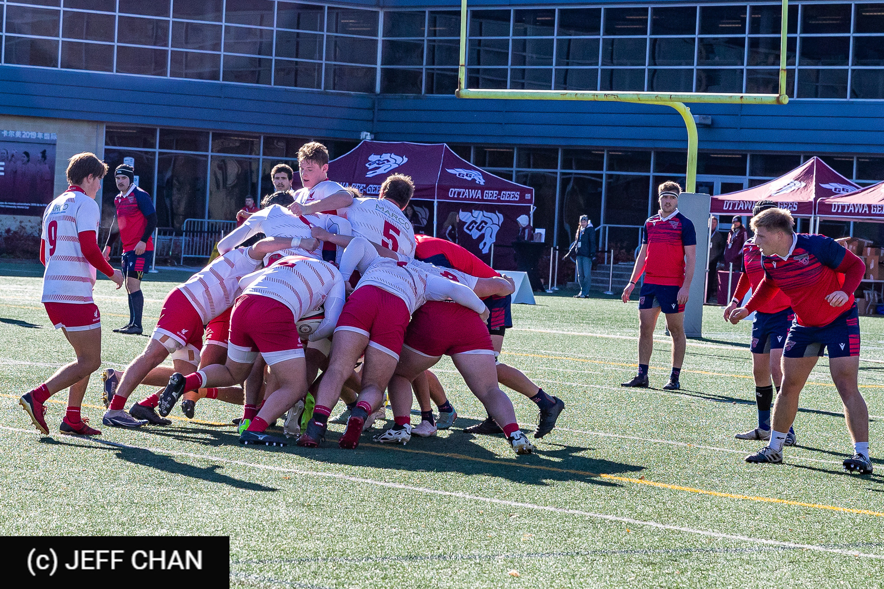 Jules NORMANDIN -  ÉTS (École de technologie supérieure) - Memorial University of Newfoundland - Rugby - CANUMENS 2024 - Qtr final - ETS vs Memorial UN by Jeff Chan (#CANUMENS2402) Photo by: Jeff Chan | Siuxy Sports 2024-11-13