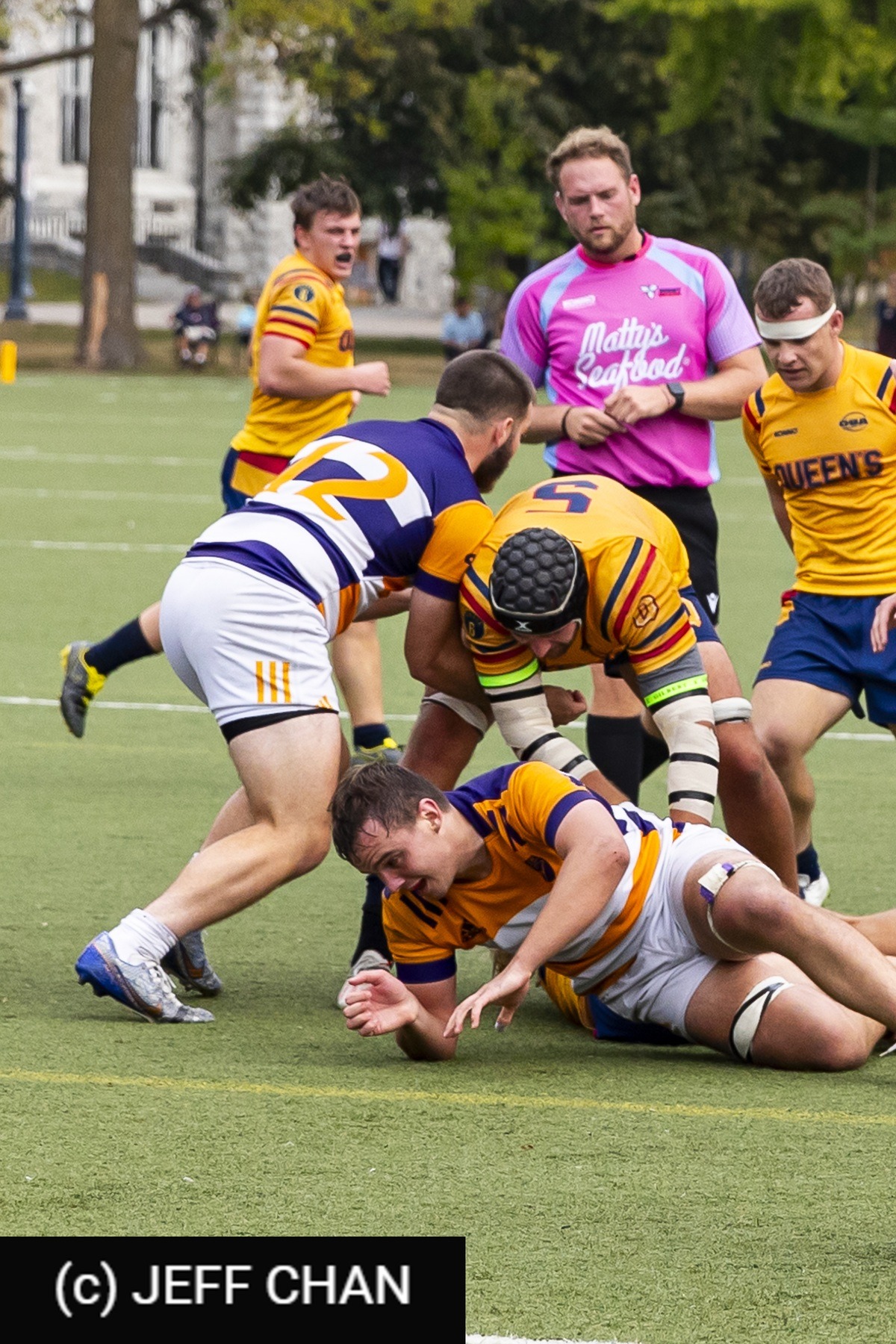  Queen's University - Wilfrid Laurier University - Rugby - OUA 2023 Queen's vs Laurier (#OUA23QULA09) Photo by: Jeff Chan | Siuxy Sports 2023-09-23