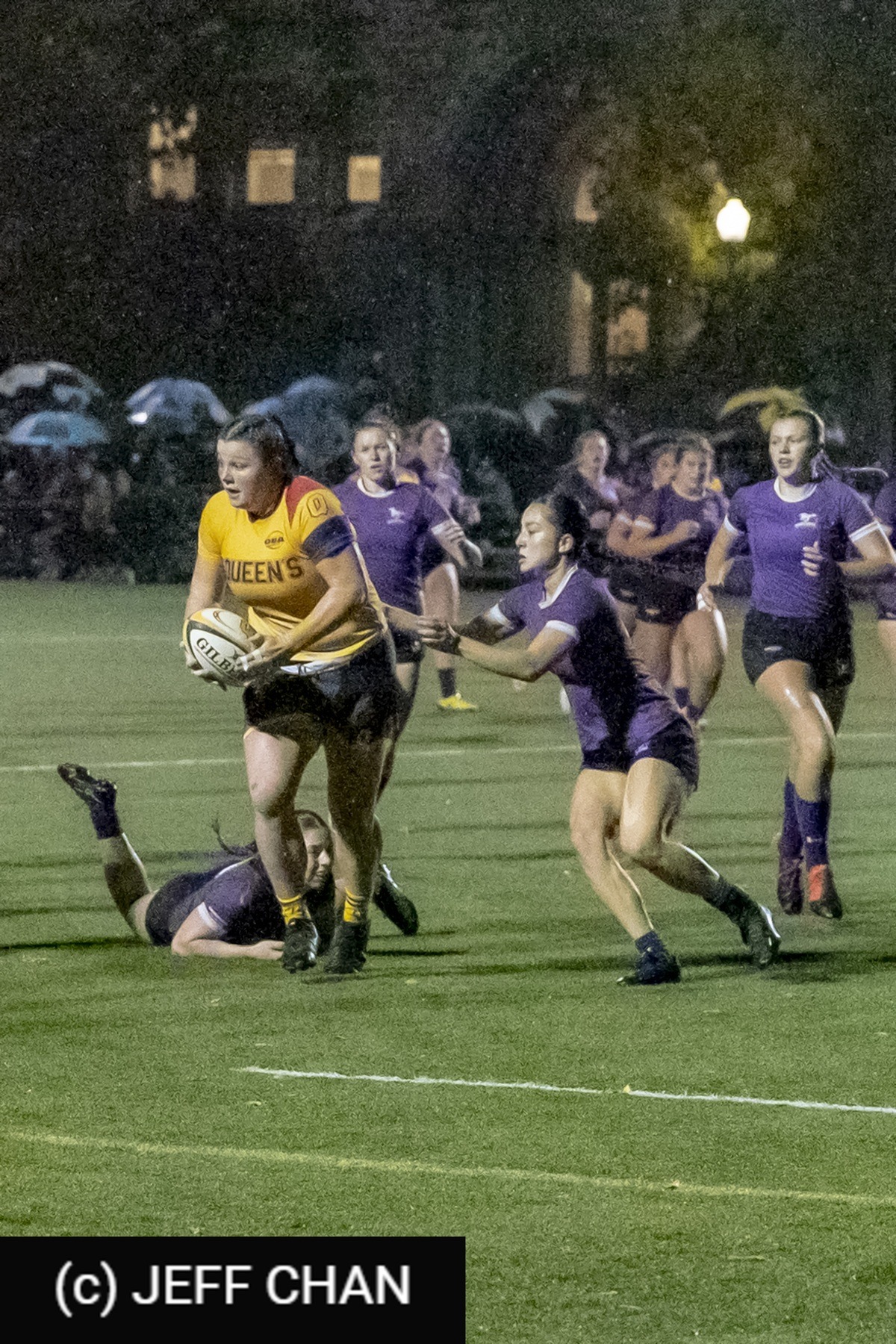  Queen's University - University of Western Ontario - Rugby - OUA 2023 Queen's (W) vs Western Semi (#OUW23QWWE10) Photo by: Jeff Chan | Siuxy Sports 2023-10-20