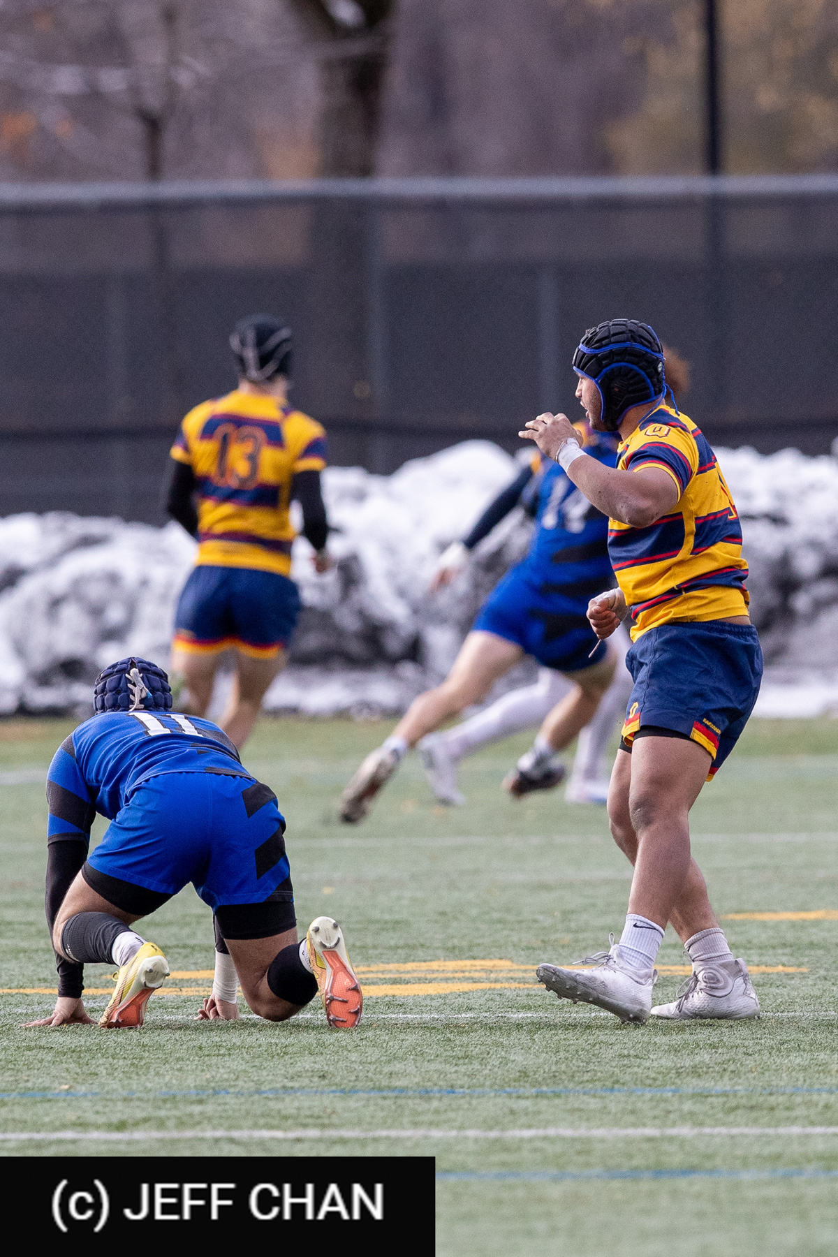  Université de Montréal - Queen's University - Rugby - CANUMENS 2025 - Université de Montréal vs Queen's University - Game#10 by Jeff Chan (#CANUMENS2560) Photo by: Jeff Chan | Siuxy Sports 2025-11-16