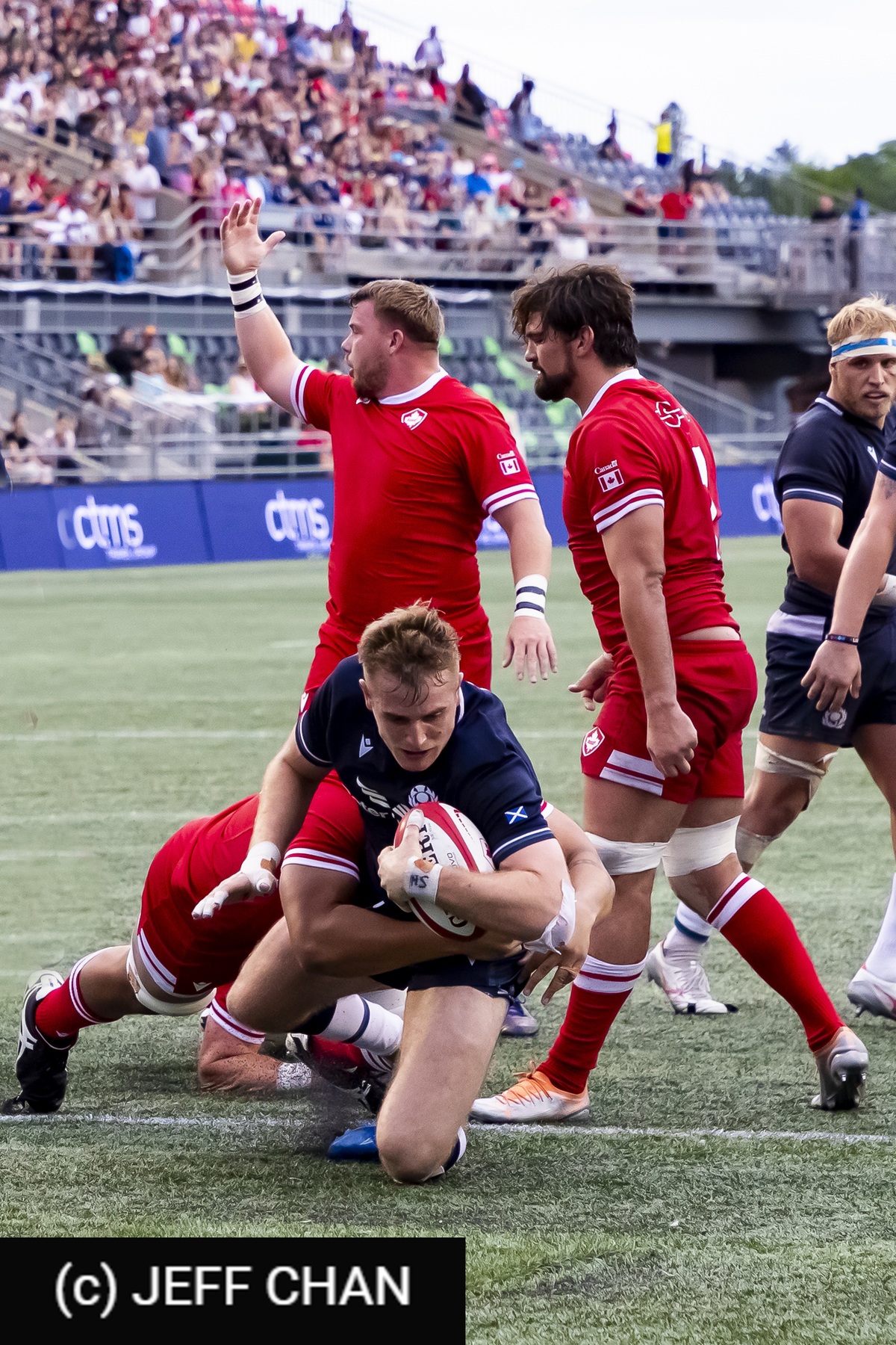  Canada Rugby XV M - Scotland national rugby union team - Rugby - Canada vs Scotland - 2024 TD Place - Post Game - by Jeff Chan (#CANSCO240709) Photo by: Jeff Chan | Siuxy Sports 2024-07-06