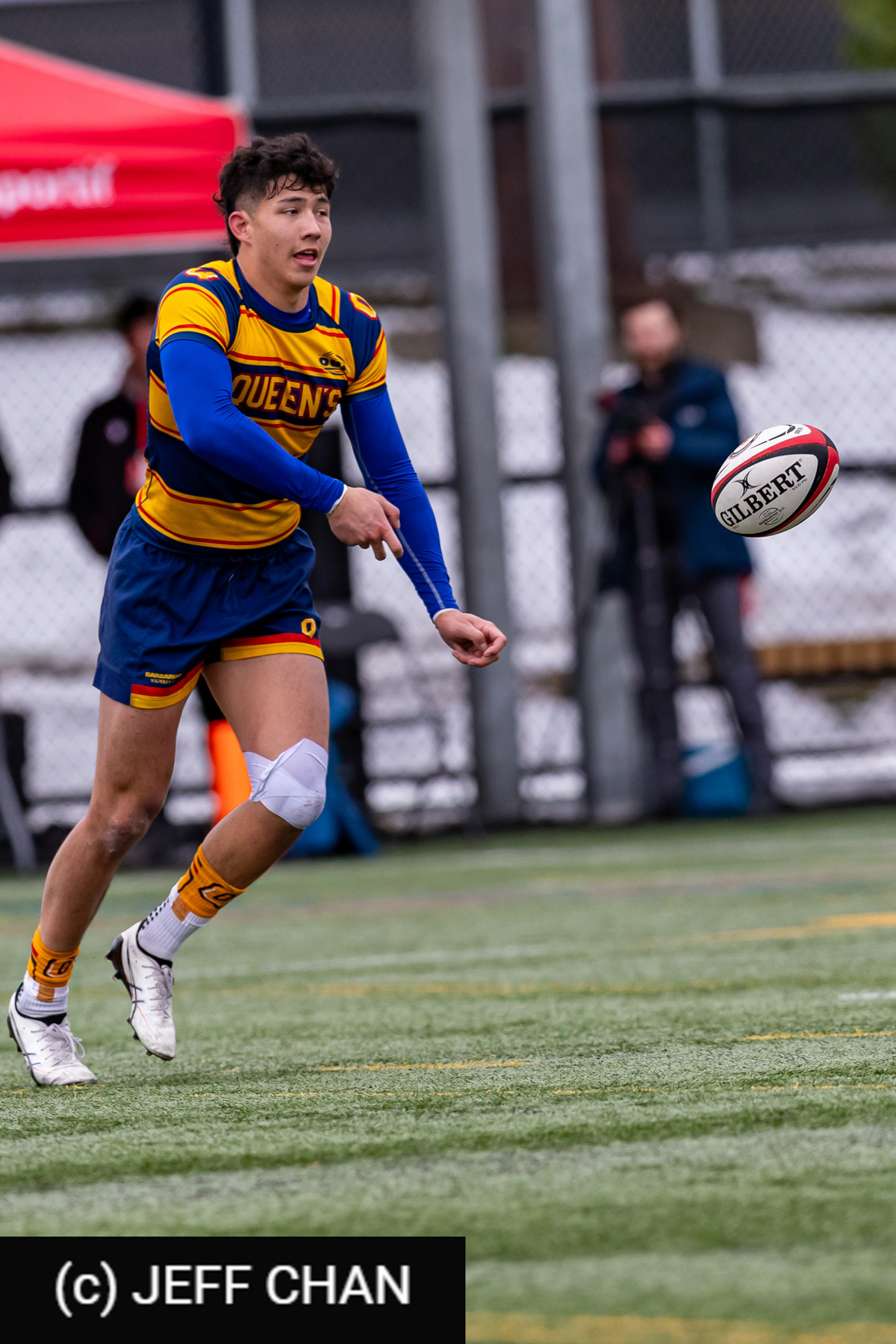 Marcus D'ACRE -  Queen's University - Dalhousie University - Rugby - CANUMENS 2025 - Queen's University vs Dalhousie University - Game#5 by Jeff Chan (#CANUMENS2575) Photo by: Jeff Chan | Siuxy Sports 2025-11-14