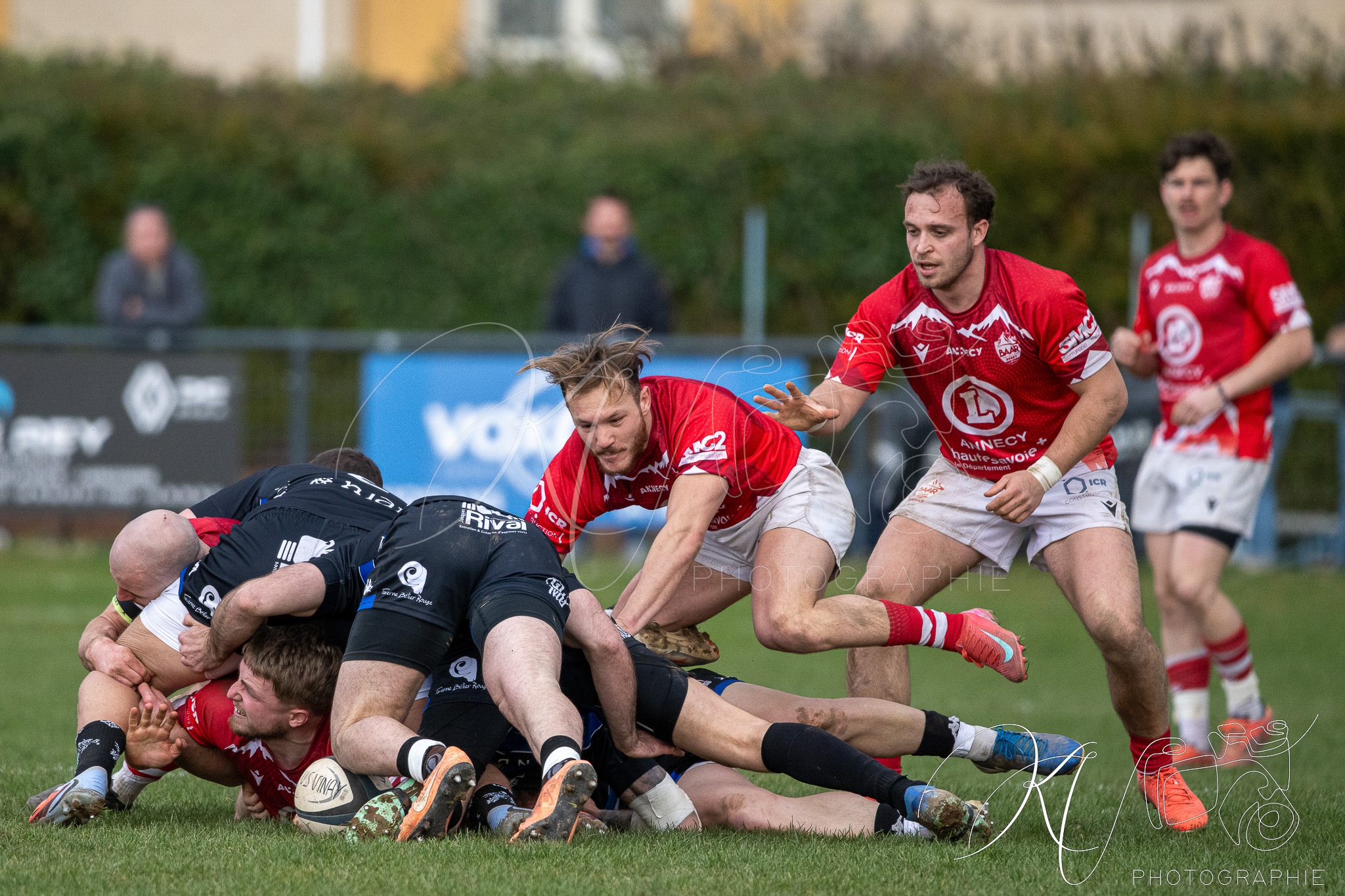  US Vinay - Bassin Annecy Aravis Rugby - Rugby - FFR 2026 - Féd 1 - US Vinay vs BAAR (#FFR26F1USVBA2) Photo by: Karine Valentin | Siuxy Sports 2026-02-28