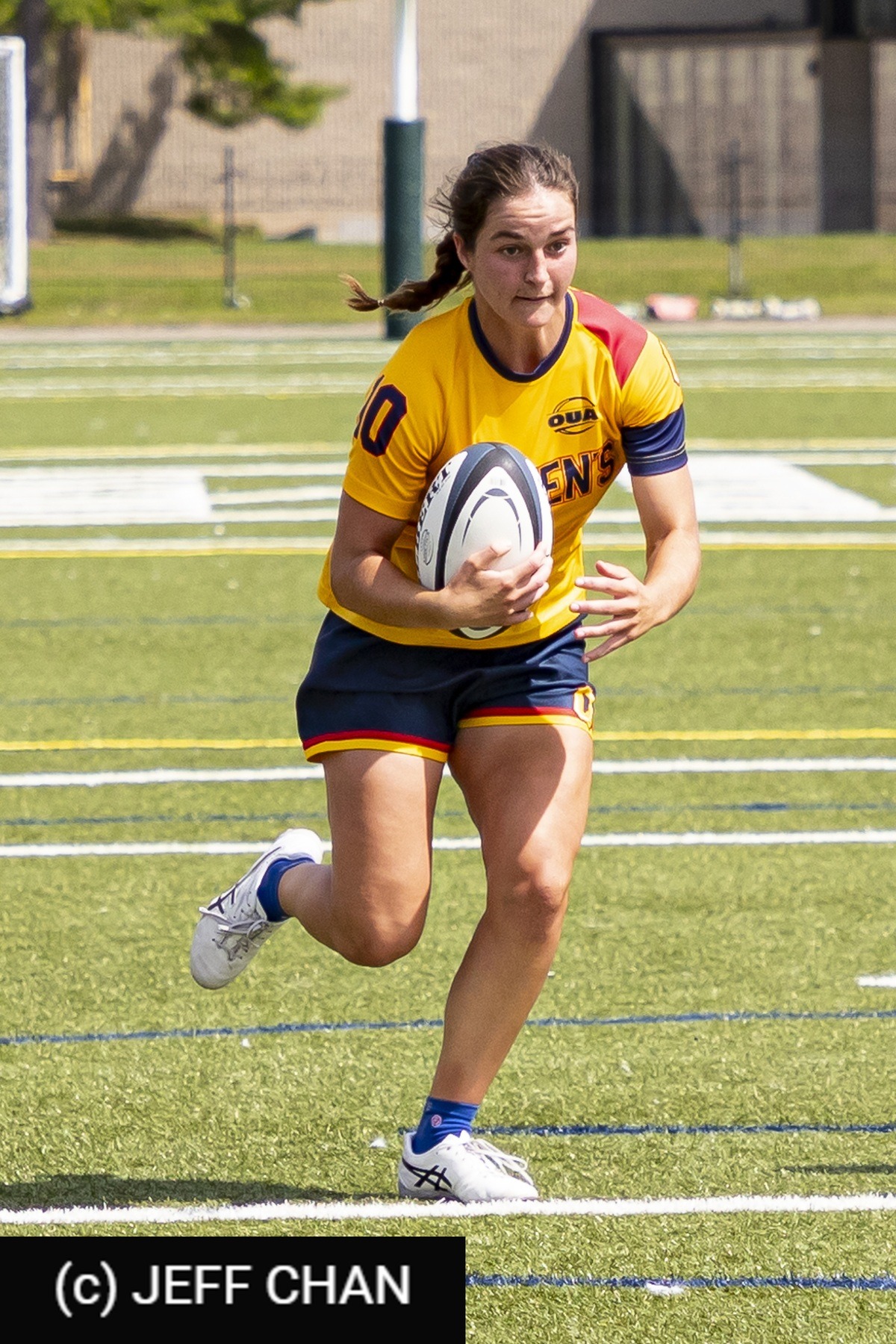  Queen's University - Trent University - Rugby - OUA 2023 Queen's (W) vs Trent (#OUW23QWTR09) Photo by: Jeff Chan | Siuxy Sports 2023-09-02
