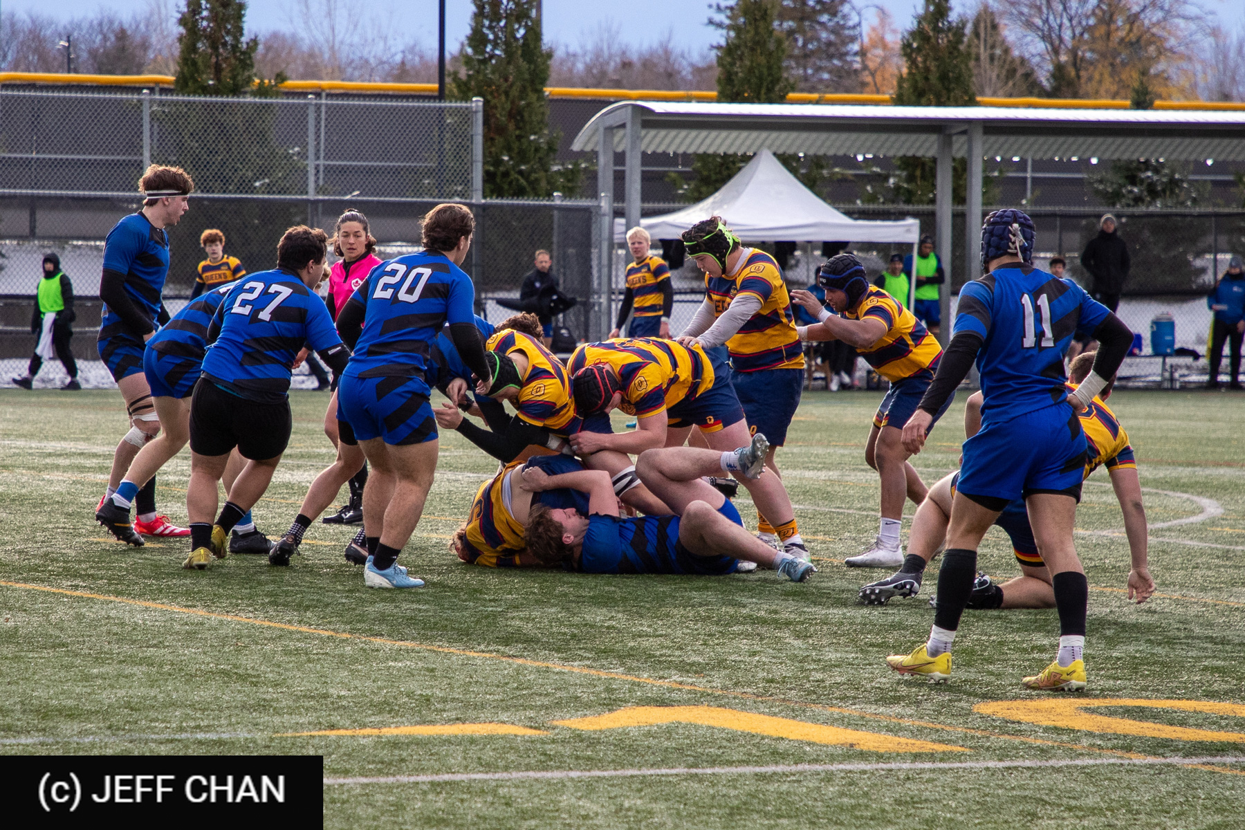  Université de Montréal - Queen's University - Rugby - CANUMENS 2025 - Université de Montréal vs Queen's University - Game#10 by Jeff Chan (#CANUMENS2560) Photo by: Jeff Chan | Siuxy Sports 2025-11-16
