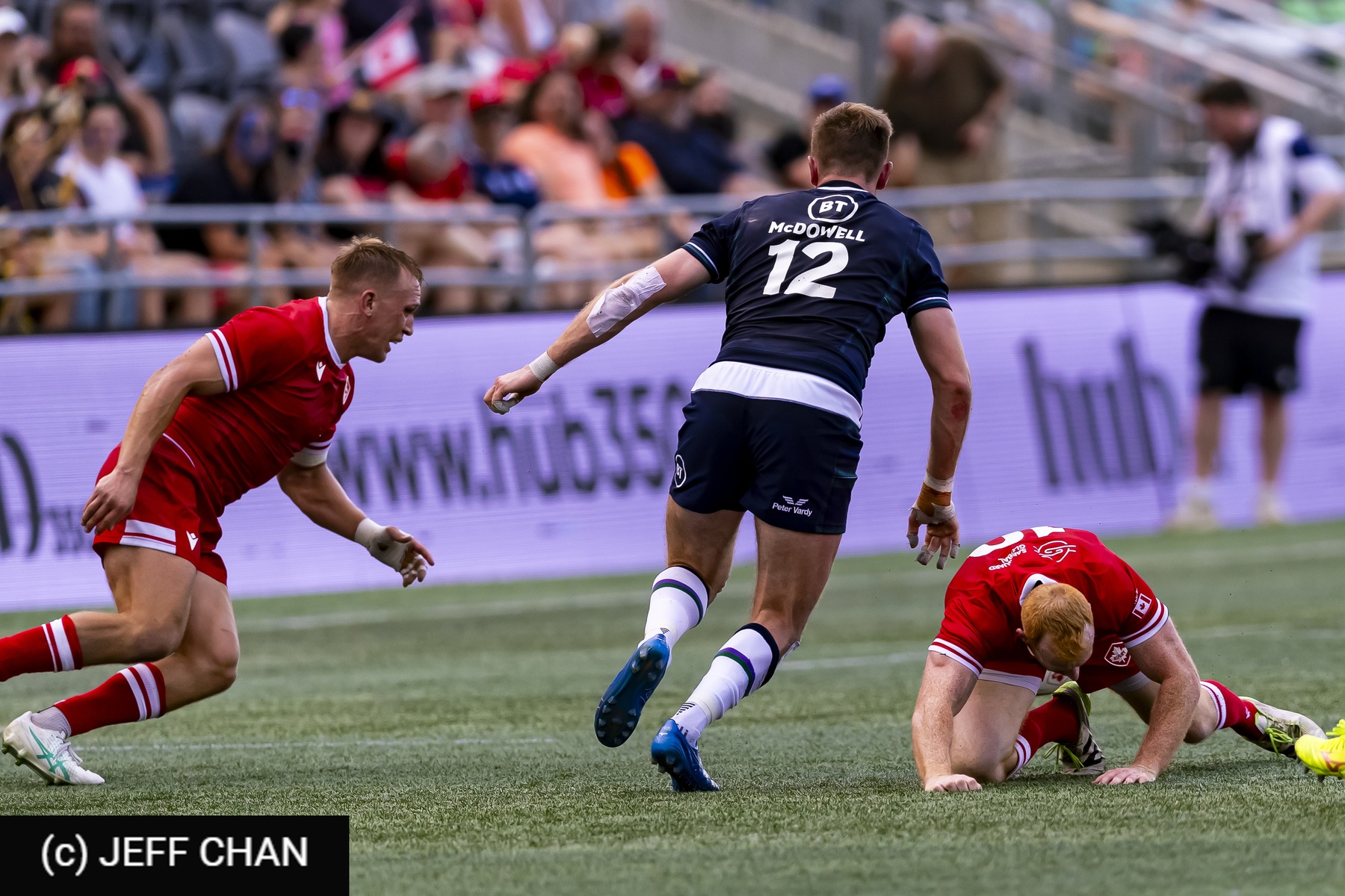  Canada Rugby XV M - Scotland national rugby union team - Rugby - Canada vs Scotland - 2024 TD Place - Post Game - by Jeff Chan (#CANSCO240709) Photo by: Jeff Chan | Siuxy Sports 2024-07-06