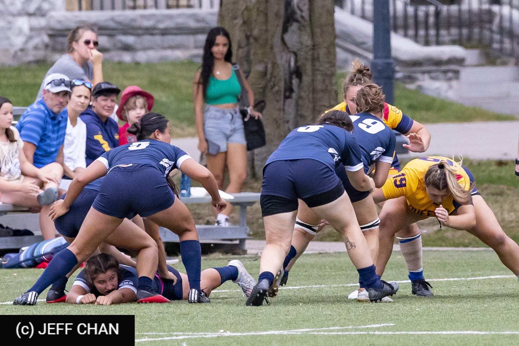  Queen's University - University of Toronto - Rugby - OUA 2023 Queen's (W) vs Toronto (#OUW23QWUT09) Photo by: Jeff Chan | Siuxy Sports 2023-09-09