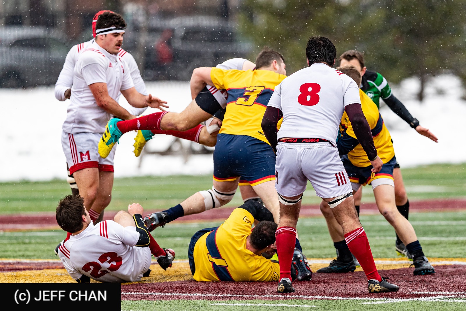 Jeremy OCKOMICHALAK -  Queen's University - Université McGill - Rugby - CANUMENS 2019 - Queen's U vs McGill U - by Jeff Chan (#CANUMENS1903) Photo by: Jeff Chan | Siuxy Sports 2019-11-20