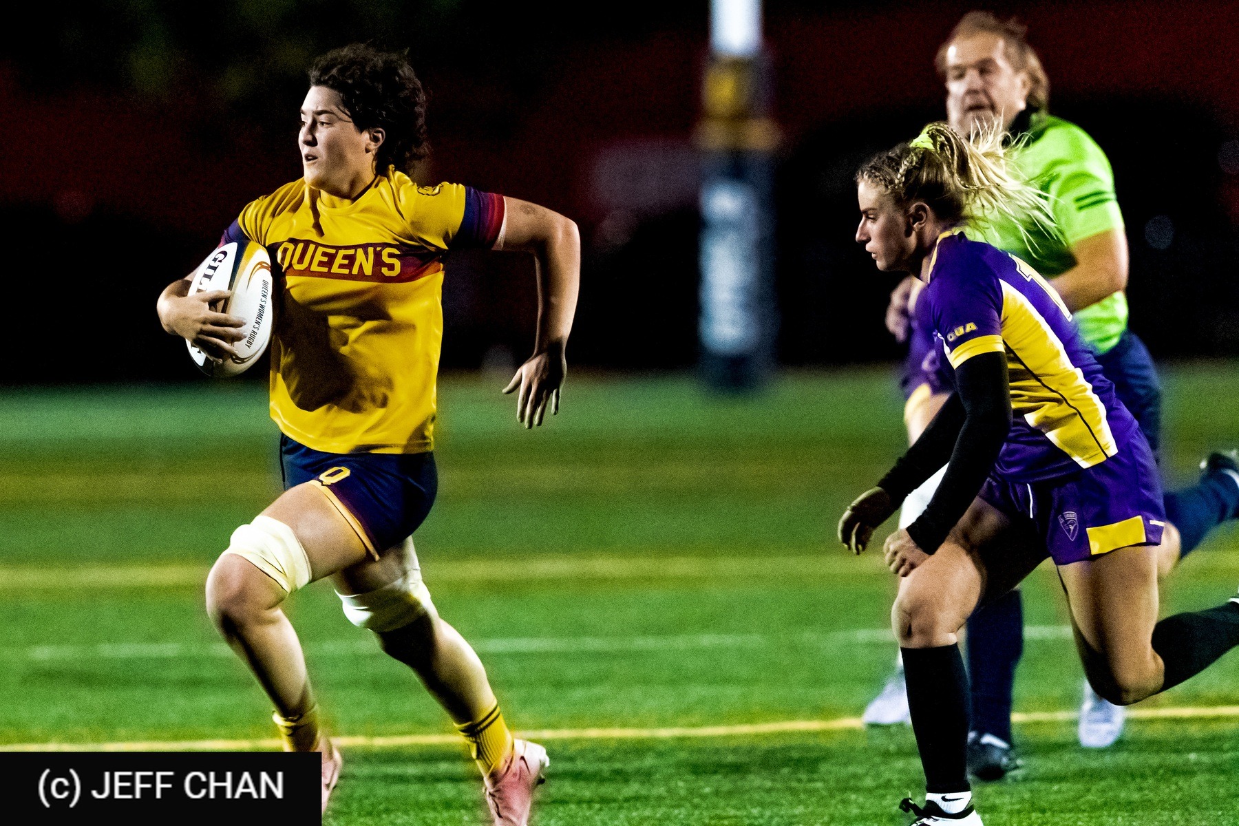  Queen's University - Wilfrid Laurier University - Rugby - OUA 2025 Queen's (W) vs Laurier (#OUW25QWLA10) Photo by: Jeff Chan | Siuxy Sports 2025-10-17