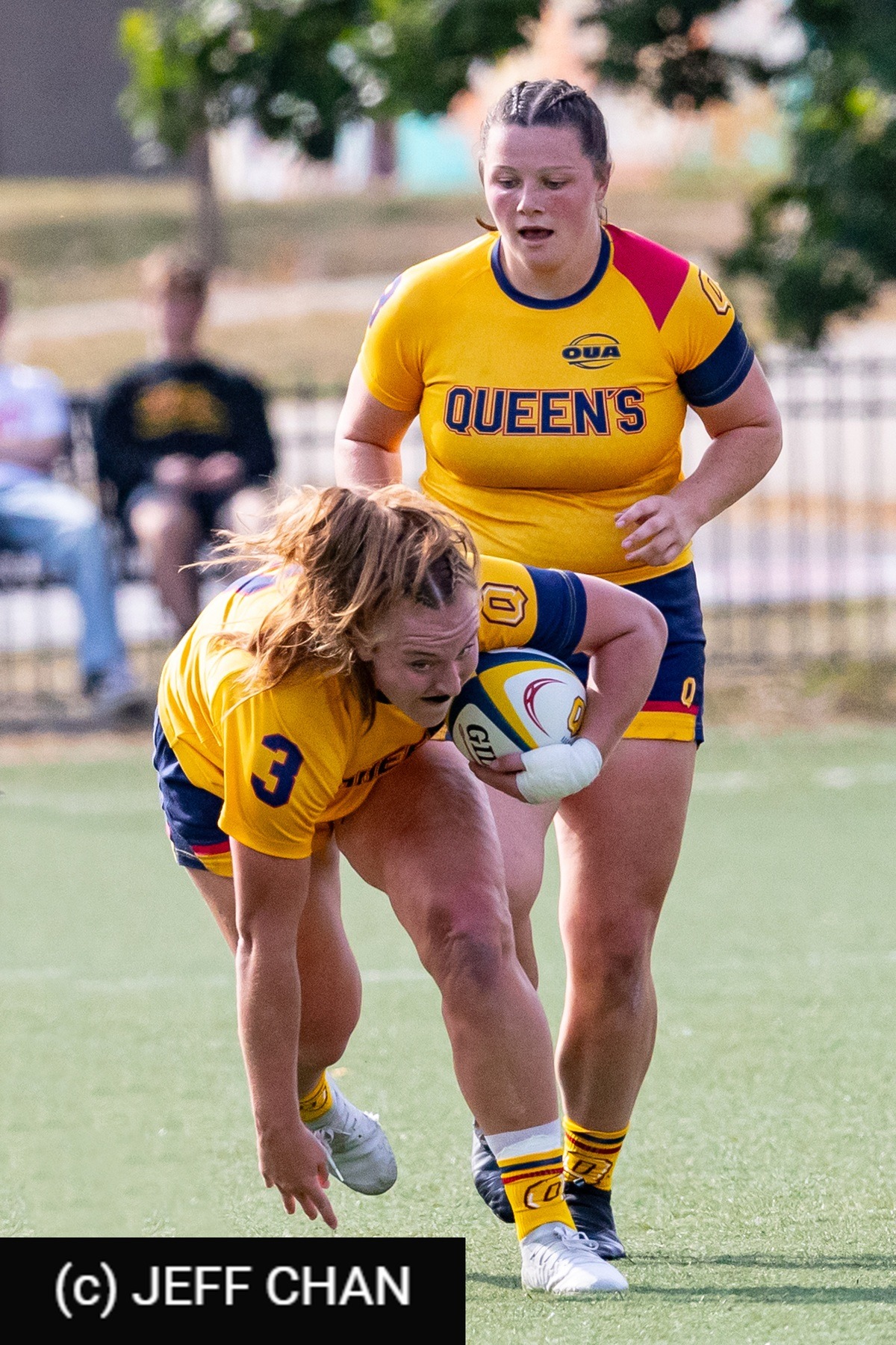 Queen's University - University of Guelph - Rugby - OUA 2023 Queen's (W) vs Guelph (#OUW23QWGU09) Photo by: Jeff Chan | Siuxy Sports 2023-09-23