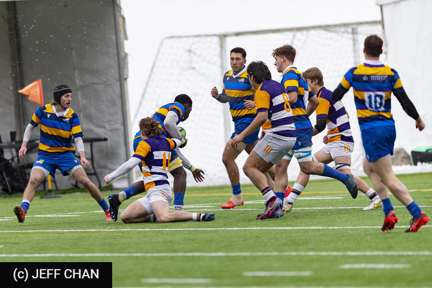Shane RIKLEY-KRINDLE -  University of Victoria - Wilfrid Laurier University - Rugby - CANUMENS 2022 - U Victoria vs W Laurier U -  by Jeff Chan (#CANUMENS2208) Photo by: Jeff Chan | Siuxy Sports 2022-12-02