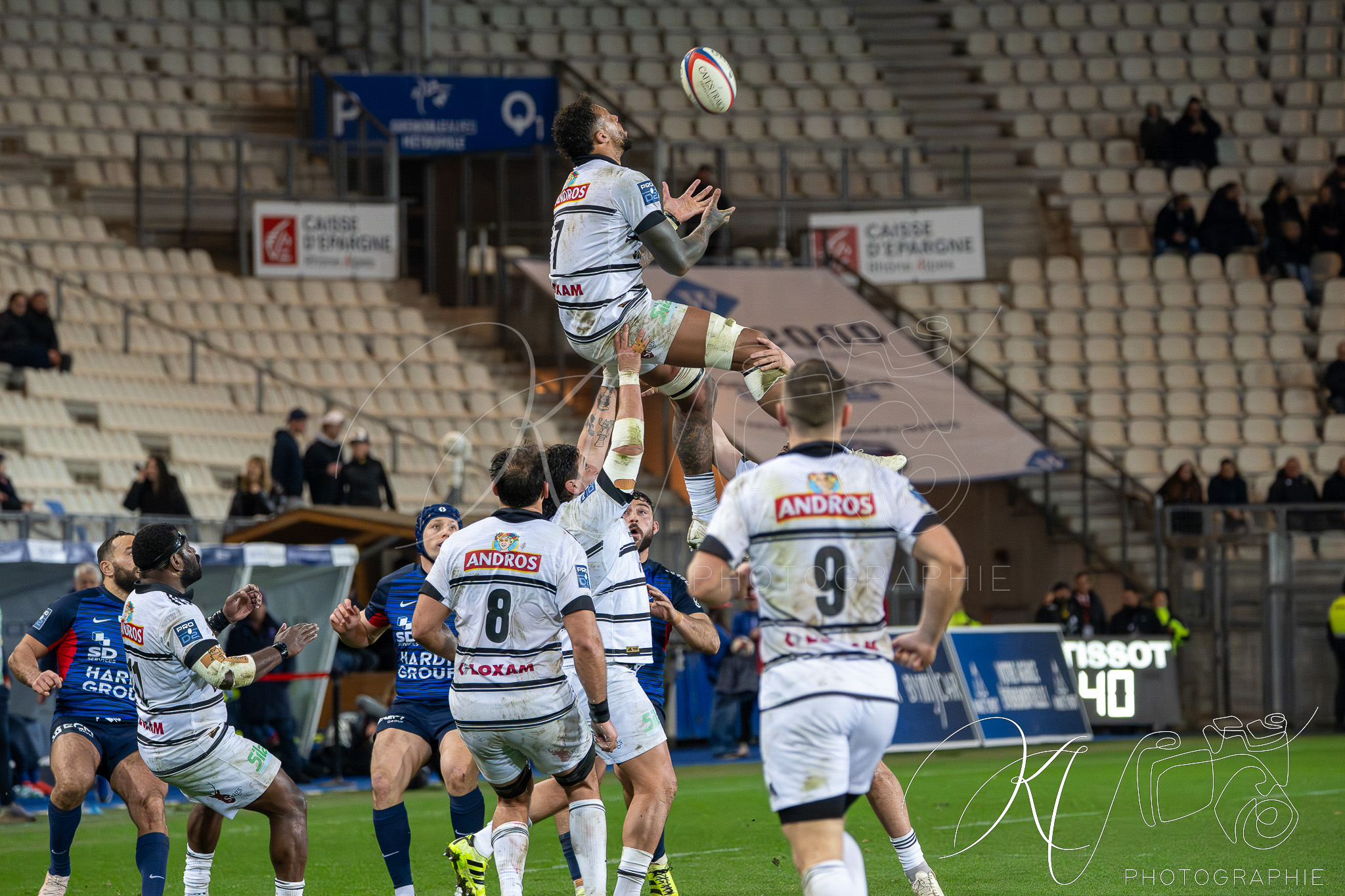  FC Grenoble Rugby - CA Brive - Rugby - FFR 2026 - Pro D2 - FC Grenoble vs CA Brive (#FFR26PD2GRBR2) Photo by: Karine Valentin | Siuxy Sports 2026-02-21