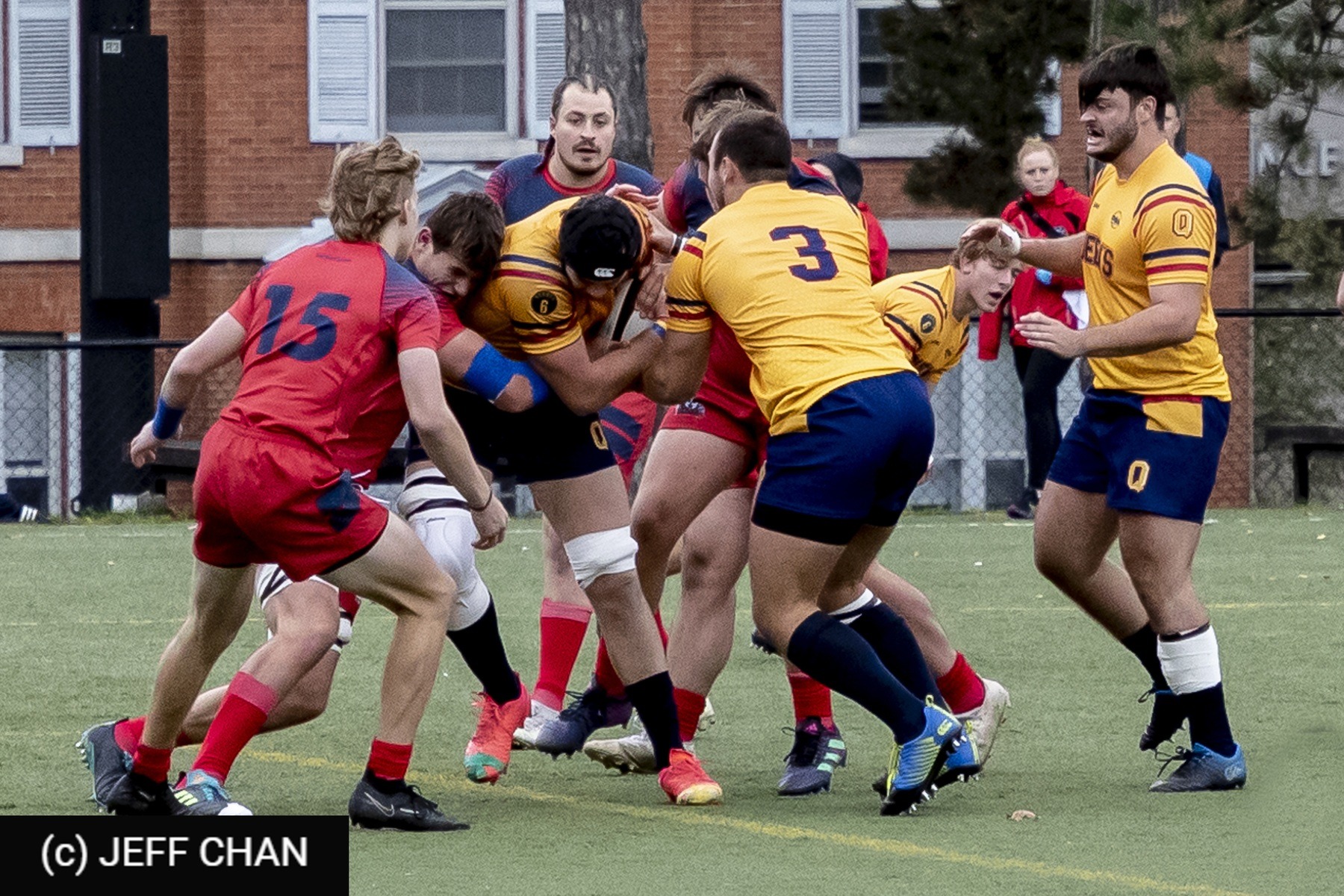  Queen's University - Brock University - Rugby - OUA 2022 Queen's vs Brock (#OUA22QUBR10) Photo by: Jeff Chan | Siuxy Sports 2022-10-08