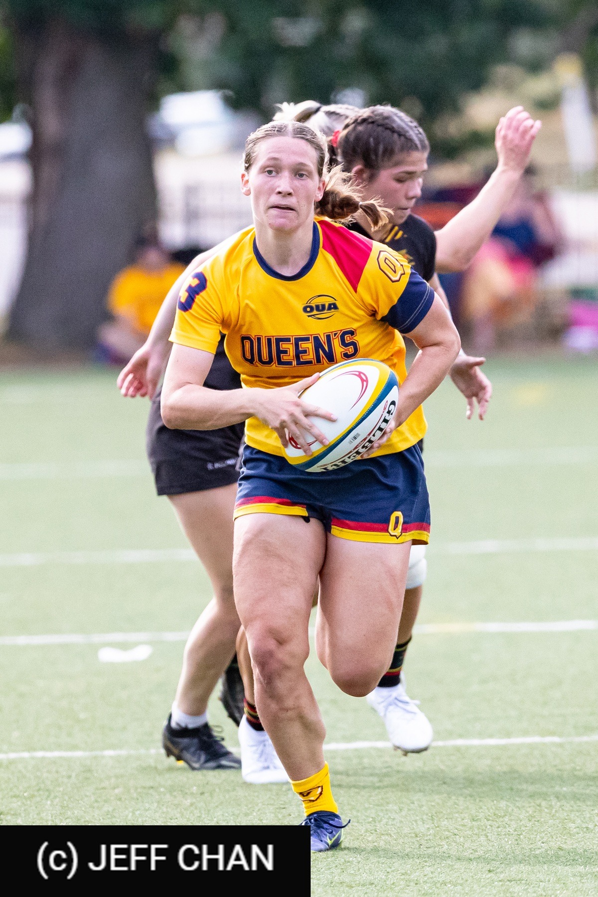  Queen's University - University of Guelph - Rugby - OUA 2023 Queen's (W) vs Guelph (#OUW23QWGU09) Photo by: Jeff Chan | Siuxy Sports 2023-09-23