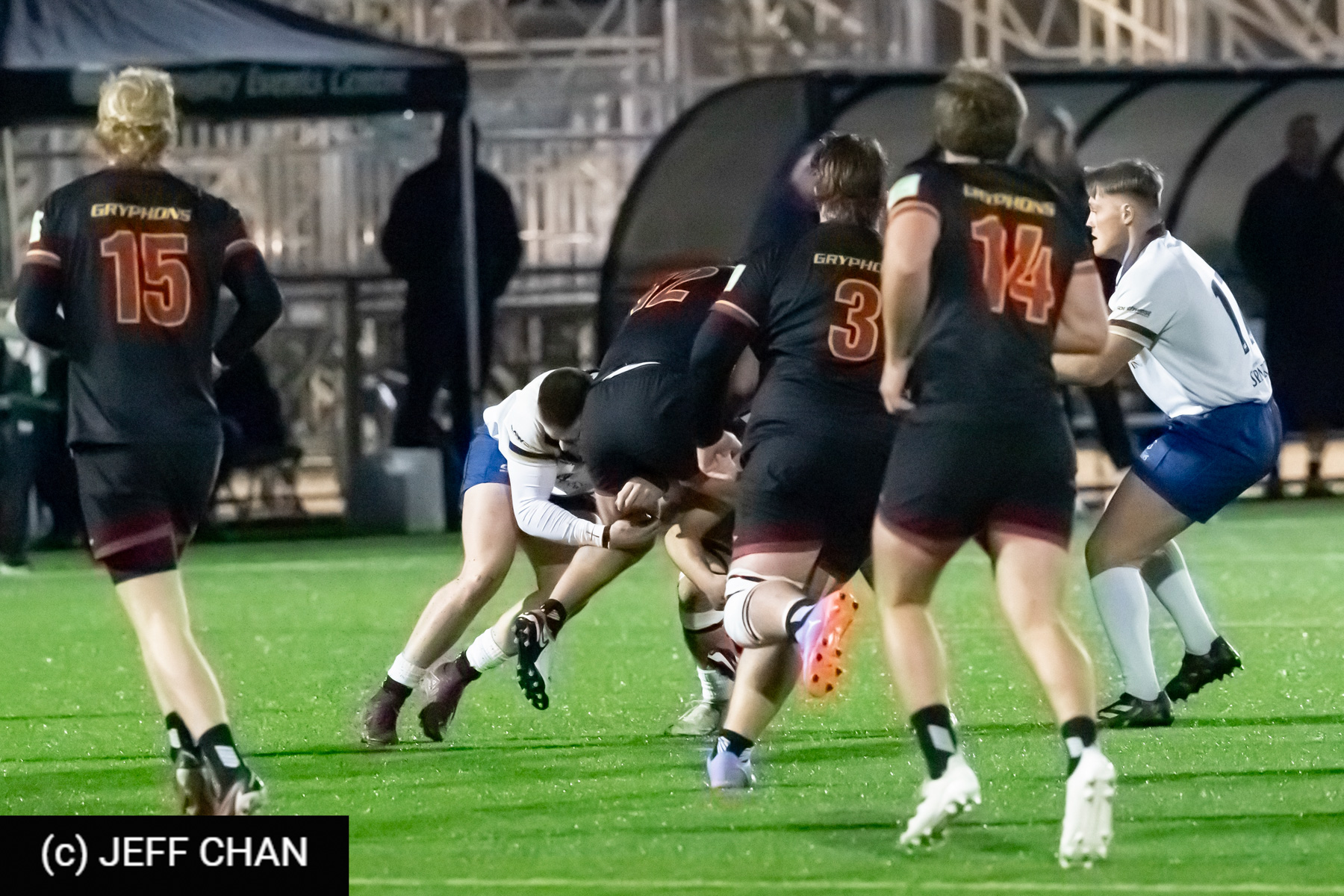  University of Guelph - Trinity Western University - Rugby - CANUMENS 2023 - Quarter final - Guelph vs Trinity Western by Jeff Chan (#CANUMENS2302) Photo by: Jeff Chan | Siuxy Sports 2023-11-15