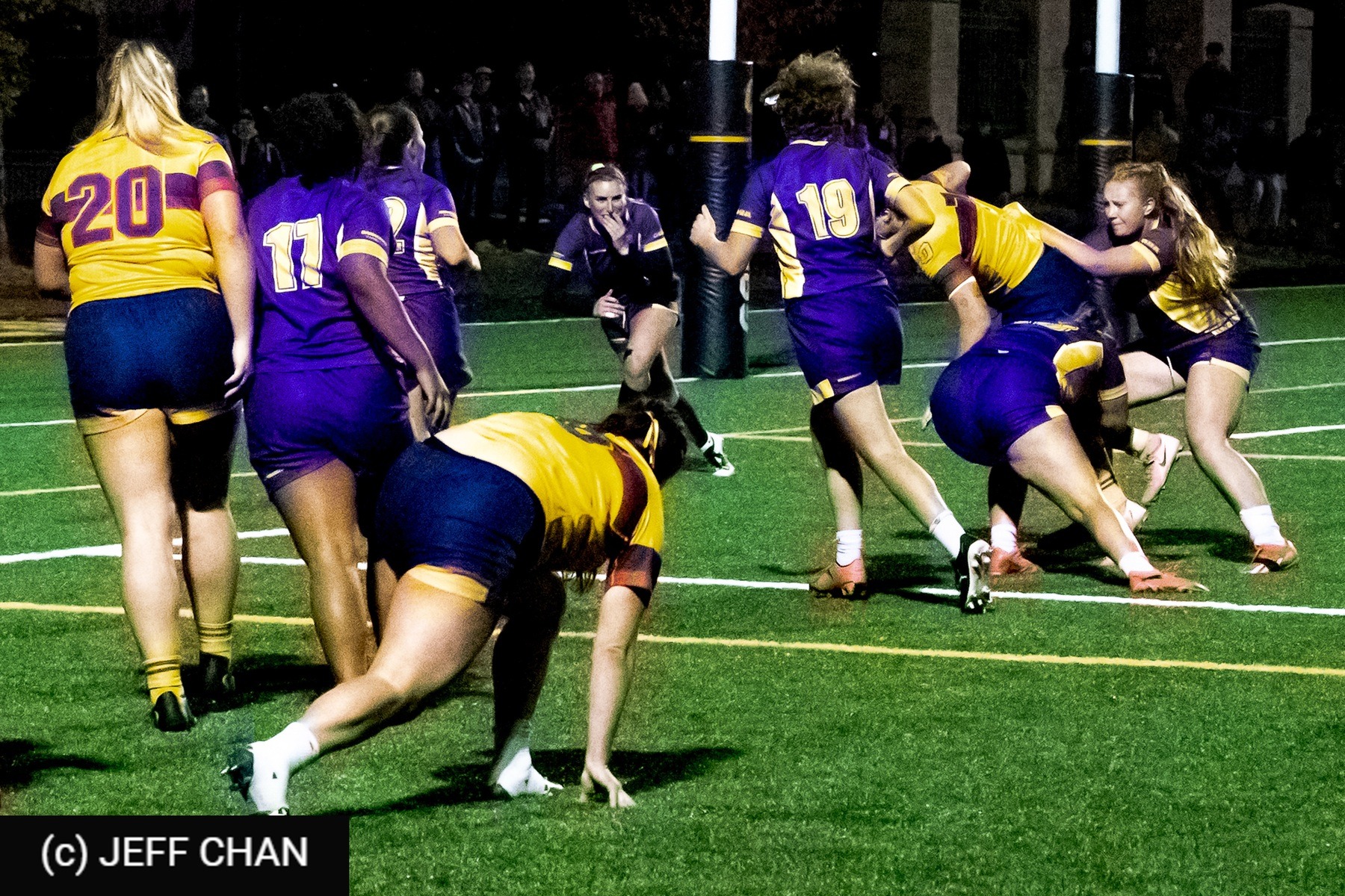  Queen's University - Wilfrid Laurier University - Rugby - OUA 2025 Queen's (W) vs Laurier (#OUW25QWLA10) Photo by: Jeff Chan | Siuxy Sports 2025-10-17