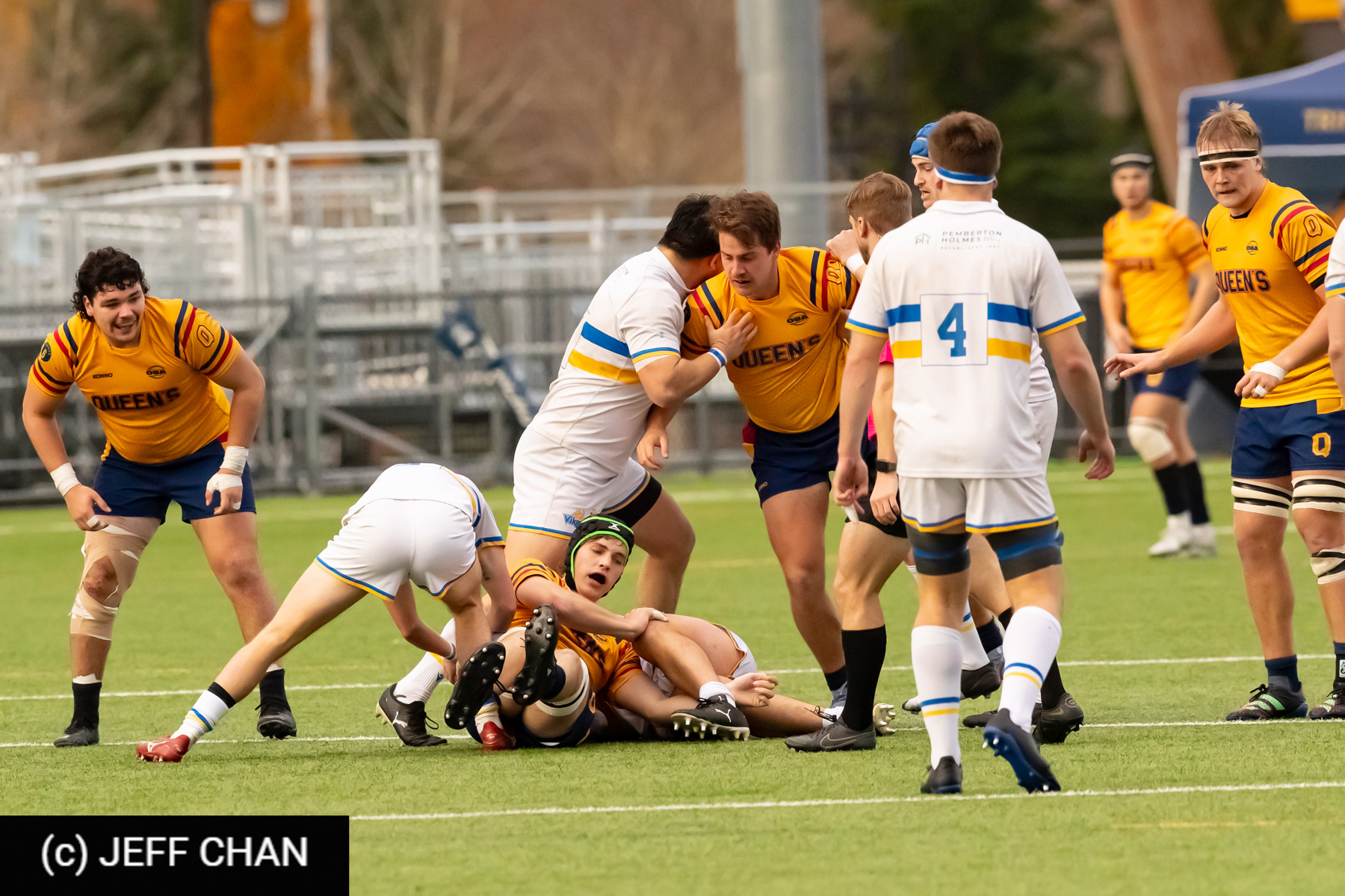 Daniel SVOBODA -  Queen's University - University of Victoria - Rugby - CANUMENS 2023 - Quarter final - Queen's vs UVic by Jeff Chan (#CANUMENS2301) Photo by: Jeff Chan | Siuxy Sports 2023-11-15