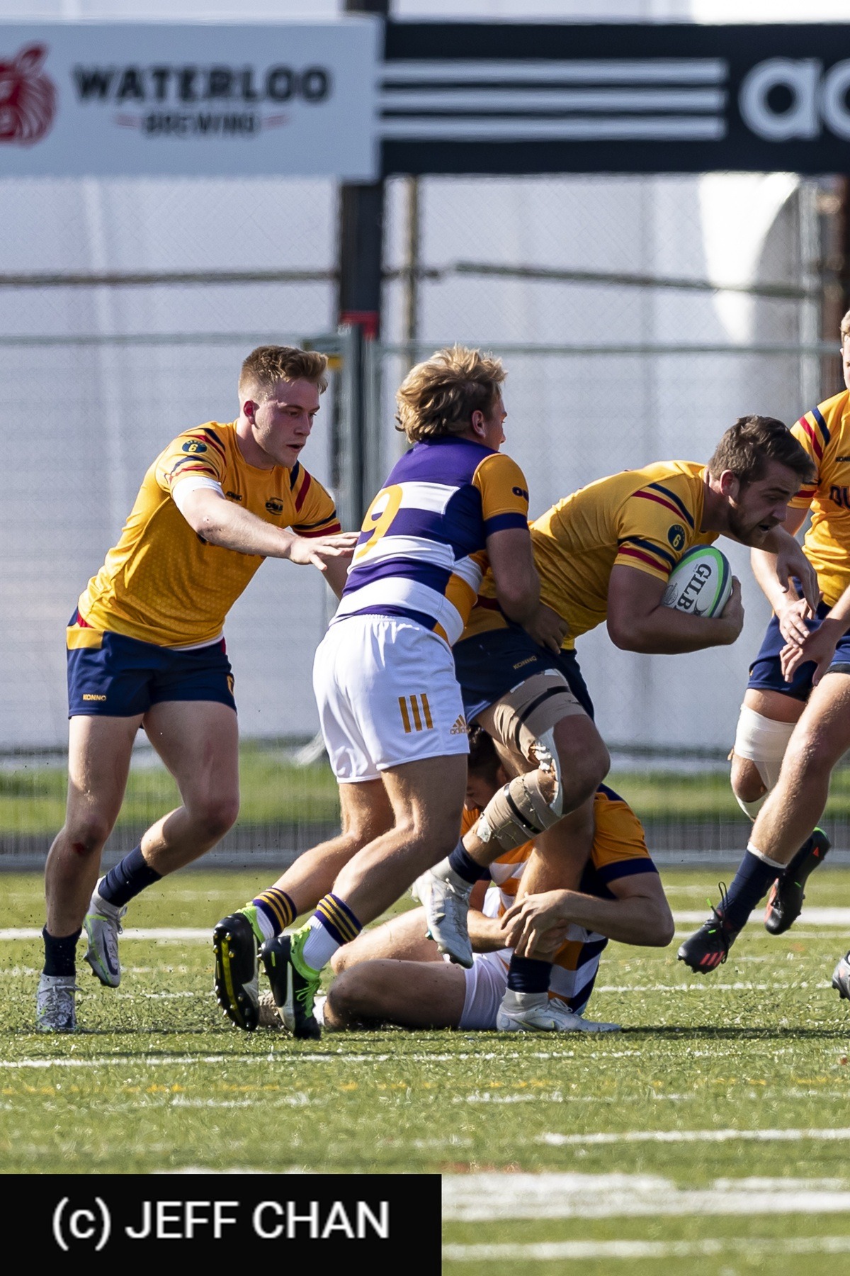  Queen's University - Wilfrid Laurier University - Rugby - OUA 2022 Queen's vs Laurier (#OUA22QULA10) Photo by: Jeff Chan | Siuxy Sports 2022-10-23