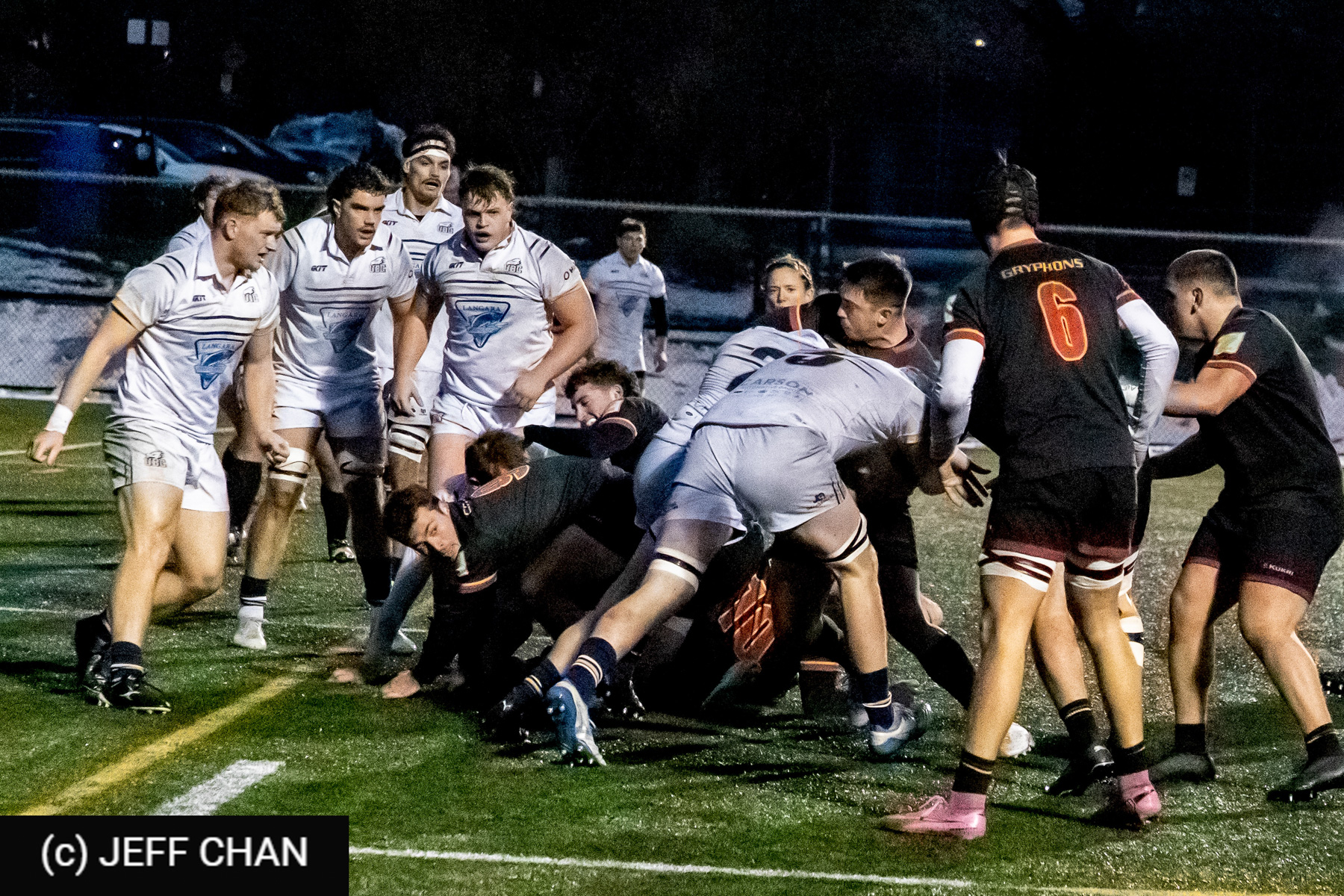 Jacob BLACKWOOD - Liam KINGHORN -  University of British Columbia - University of Guelph - Rugby - CANUMENS 2025 - University of British Columbia vs University of Guelph - Game#7 by Jeff Chan (#CANUMENS2557) Photo by: Jeff Chan | Siuxy Sports 2025-11-14
