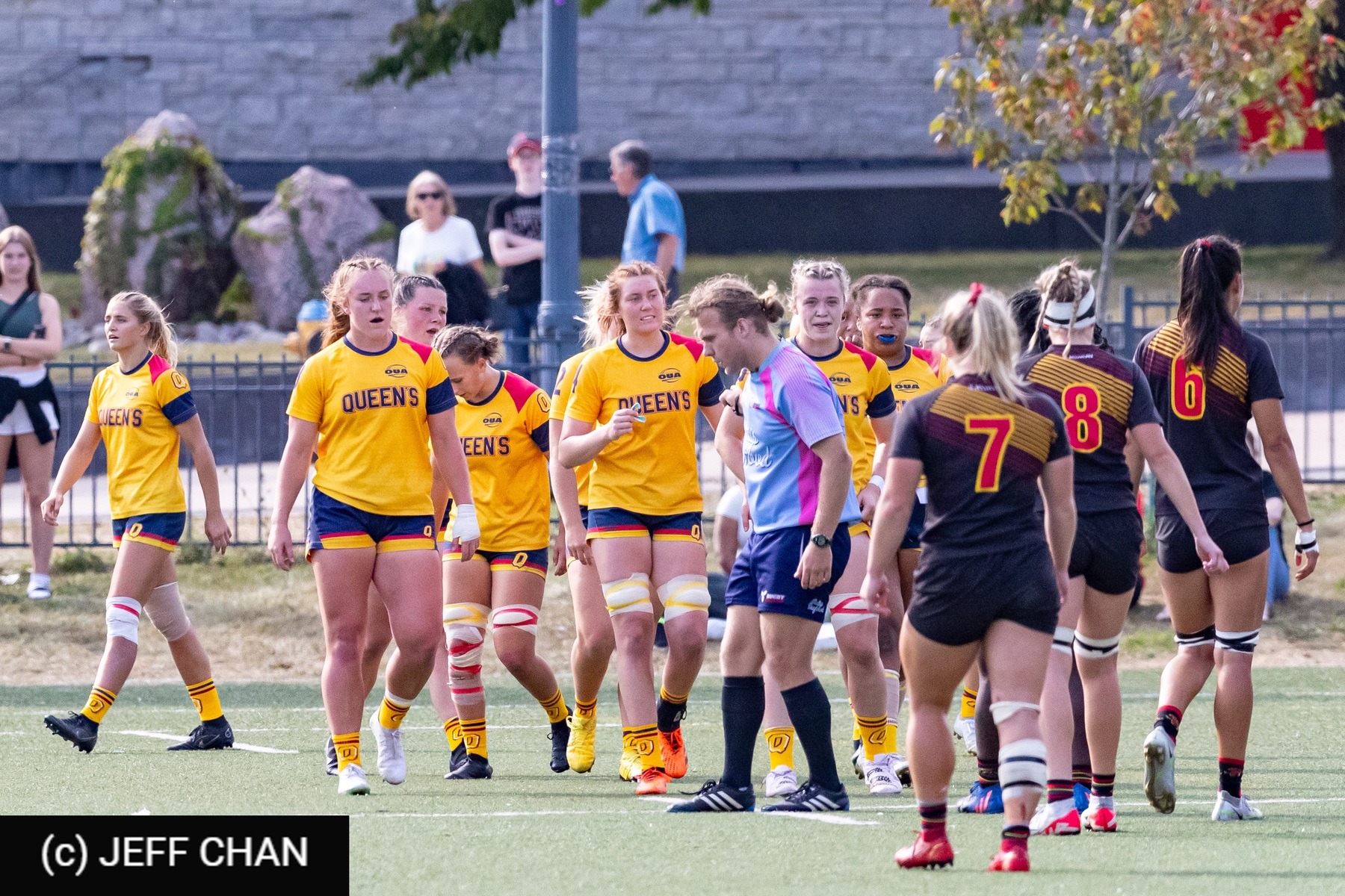  Queen's University - University of Guelph - Rugby - OUA 2023 Queen's (W) vs Guelph (#OUW23QWGU09) Photo by: Jeff Chan | Siuxy Sports 2023-09-23