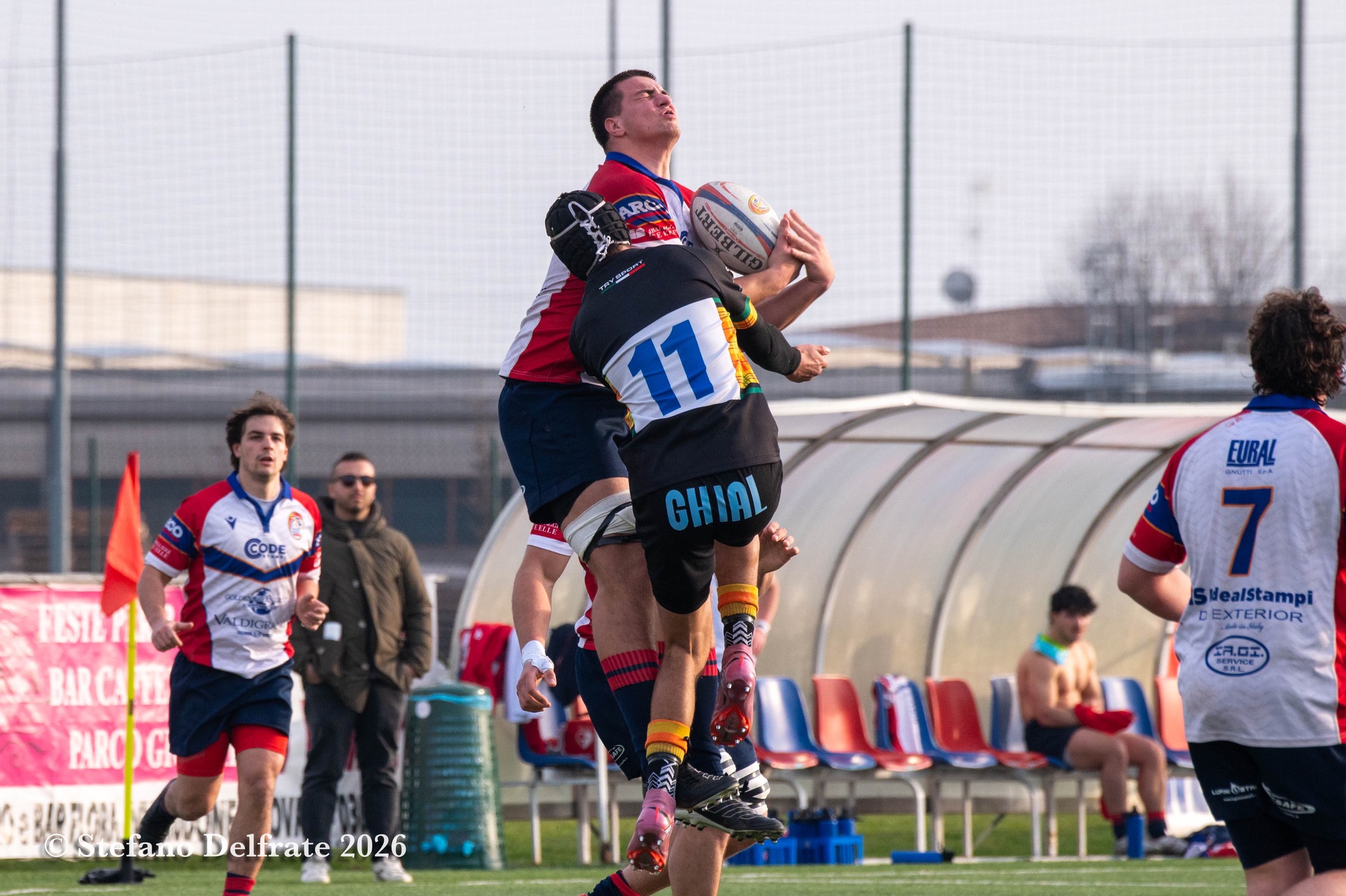  Rugby Rovato - Rugby Fiumicello - Rugby - FIR 2026 - Serie B - Rugby Rovato vs Fiumicello Rugby (#FIR26SBRRFR2) Photo by: Stefano Delfrate | Siuxy Sports 2026-02-22