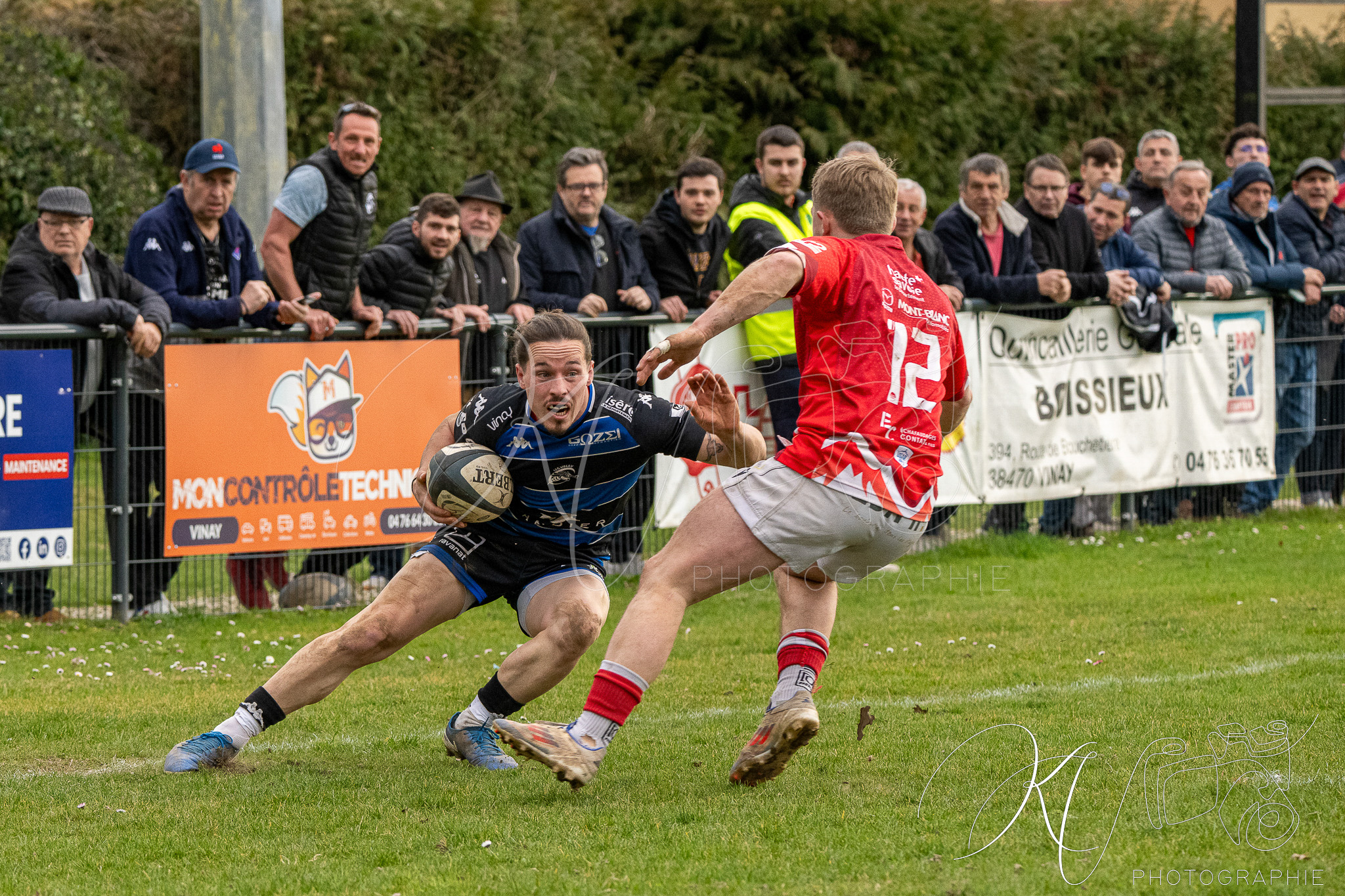  US Vinay - Bassin Annecy Aravis Rugby - Rugby - FFR 2026 - Féd 1 - US Vinay vs BAAR (#FFR26F1USVBA2) Photo by: Karine Valentin | Siuxy Sports 2026-02-28
