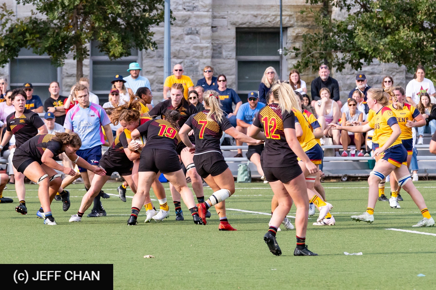  Queen's University - University of Guelph - Rugby - OUA 2023 Queen's (W) vs Guelph (#OUW23QWGU09) Photo by: Jeff Chan | Siuxy Sports 2023-09-23