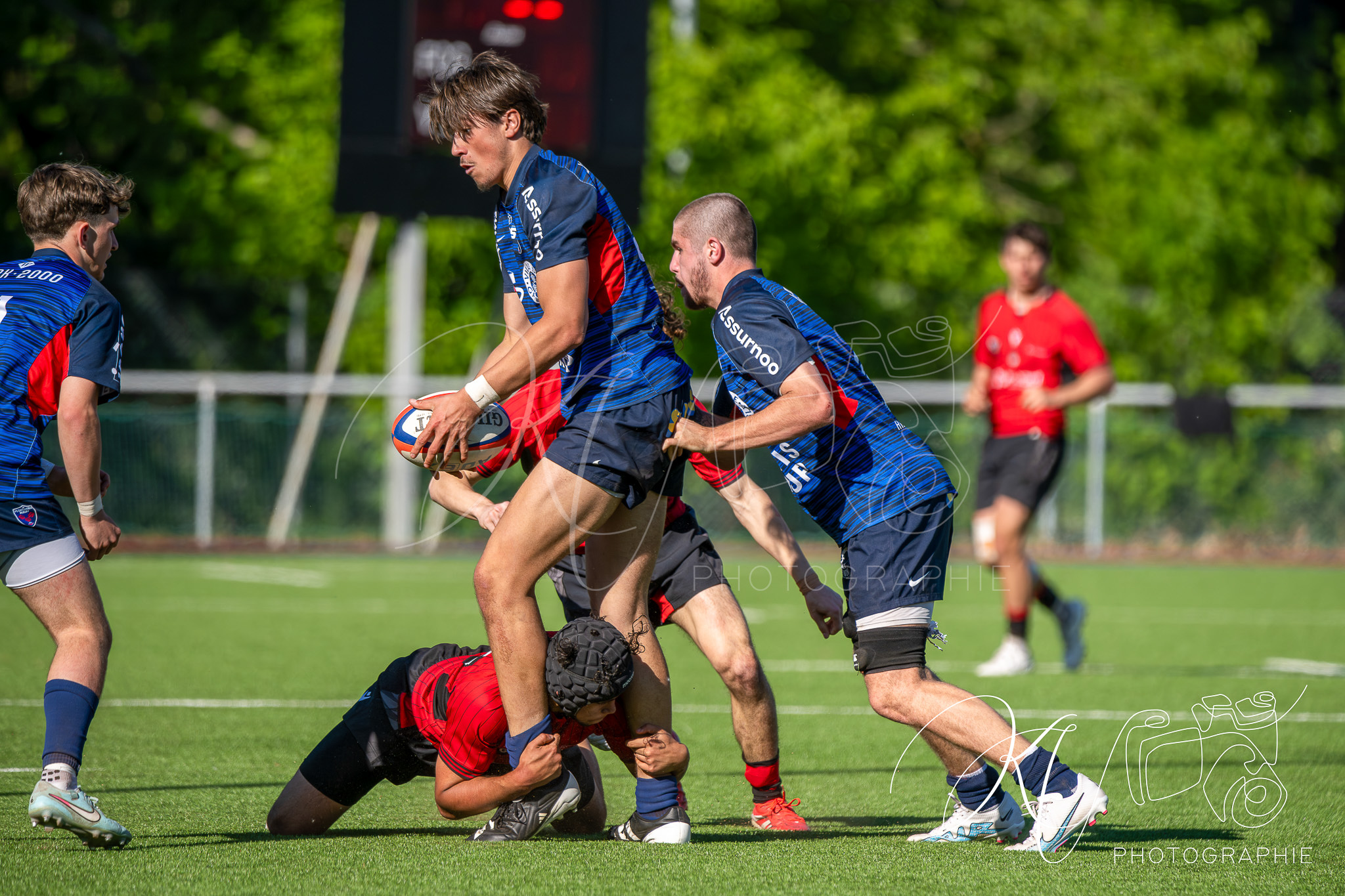  FC Grenoble Rugby - Lyon Olympique Universitaire - Rugby - FFR 2026 - Crabos - FC Grenoble vs Lyon Olympique Universitaire (#FFR26CRFCGLO4) Photo by: Karine Valentin | Siuxy Sports 2026-04-18