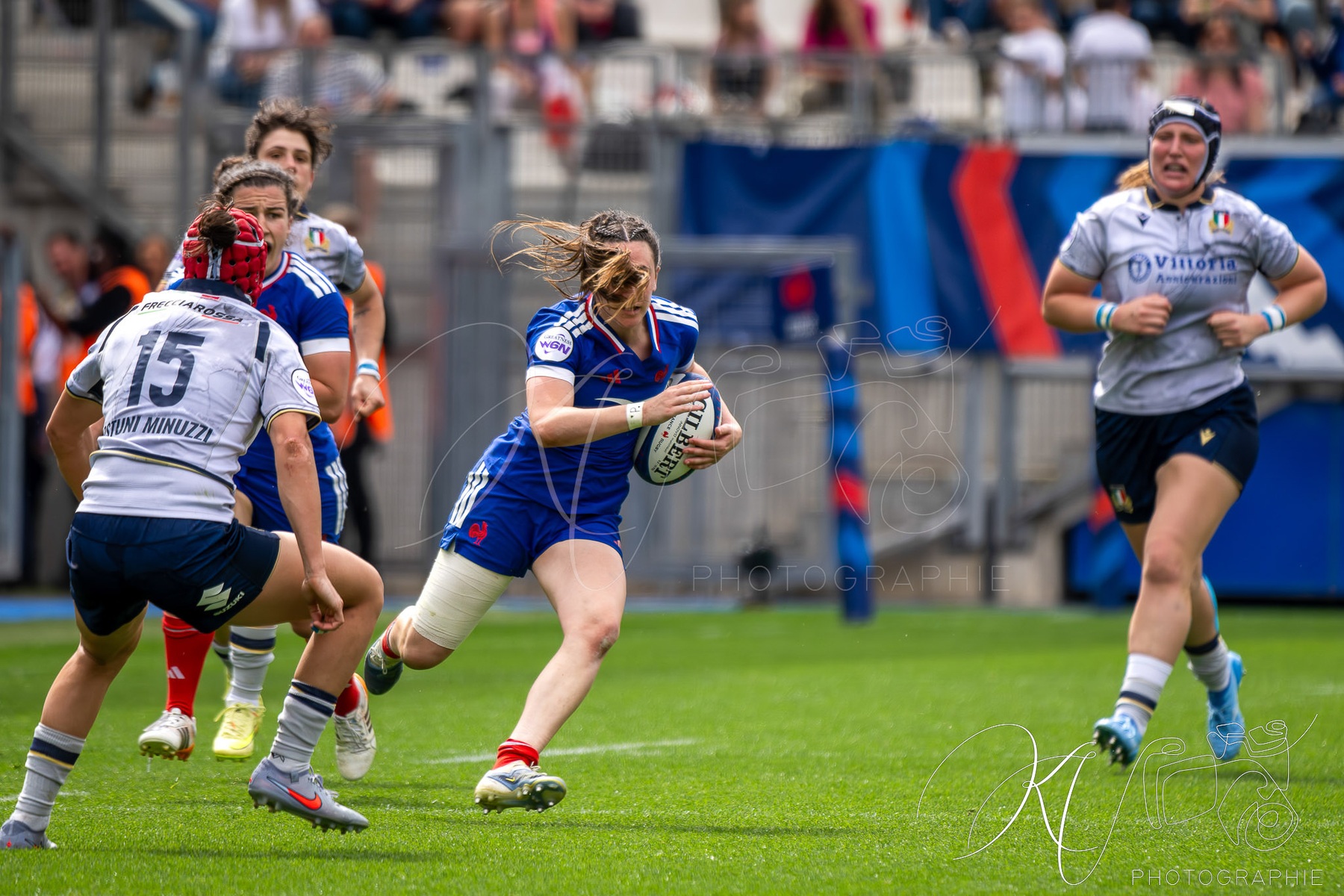  Équipe feminin de France de rugby à XV - Nazionale di rugby a 15 dell'Italia (F) - Rugby - 6 Nations 2026 W - France vs Italy (#6NW26FRIT04) Photo by: Karine Valentin | Siuxy Sports 2026-04-11