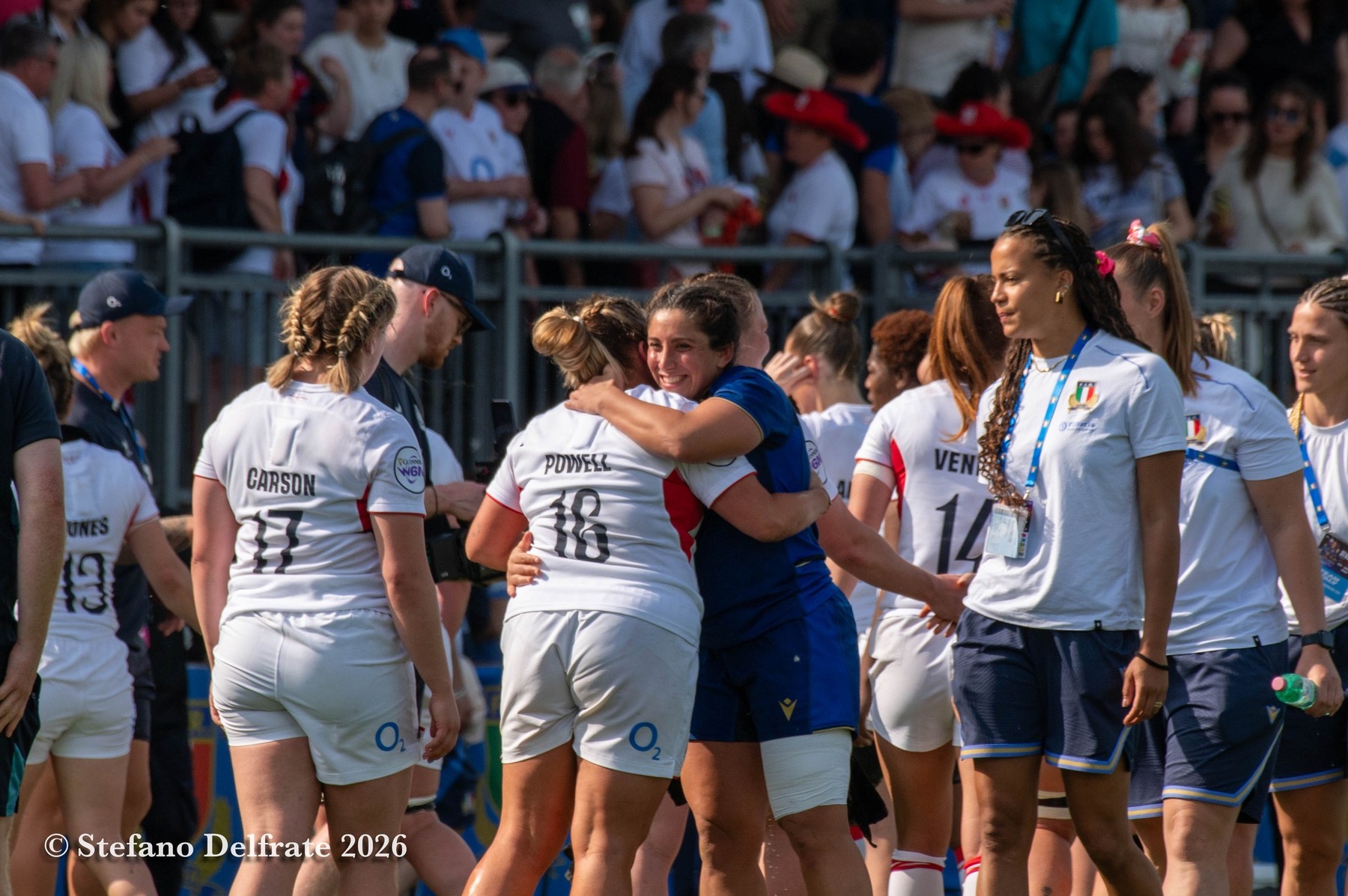  Nazionale di rugby a 15 dell'Italia (F) - ENGLAND NATIONAL RUGBY UNION TEAM Women - Rugby - 6 Nations W 2026 - Italy vs England (#6N26WITE05) Photo by: Stefano Delfrate | Siuxy Sports 2026-05-10