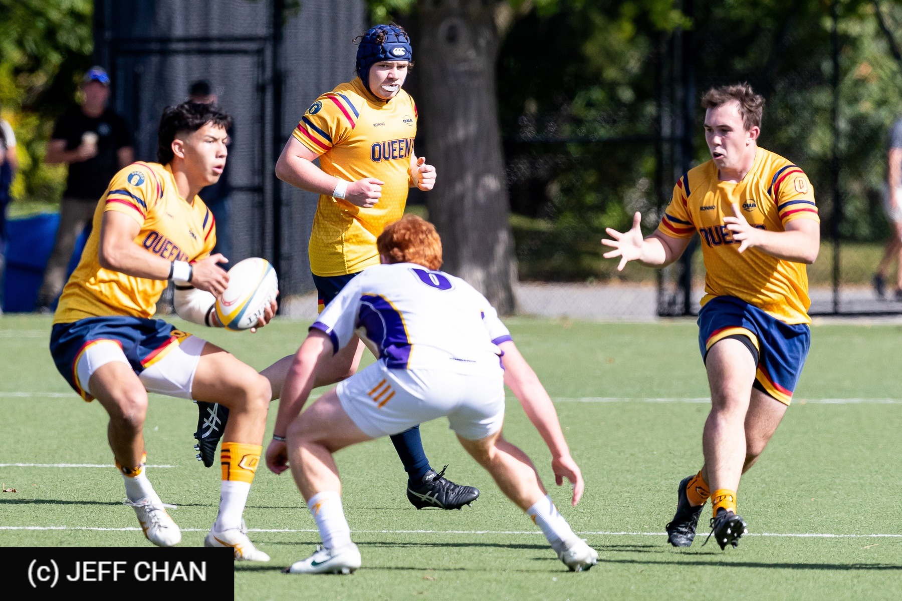  Queen's University - Wilfrid Laurier University - Rugby - OUA 2024 Queen's vs Laurier (#OUA24QULA10) Photo by: Jeff Chan | Siuxy Sports 2024-10-05