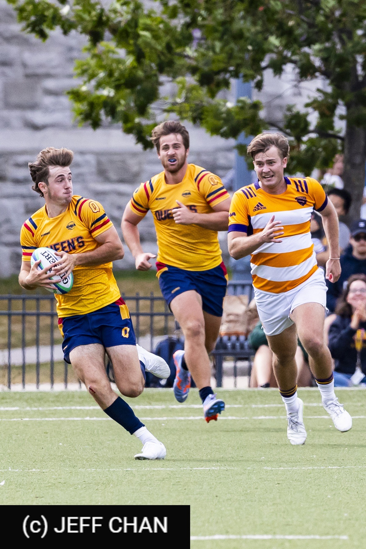  Queen's University - Wilfrid Laurier University - Rugby - OUA 2023 Queen's vs Laurier (#OUA23QULA09) Photo by: Jeff Chan | Siuxy Sports 2023-09-23