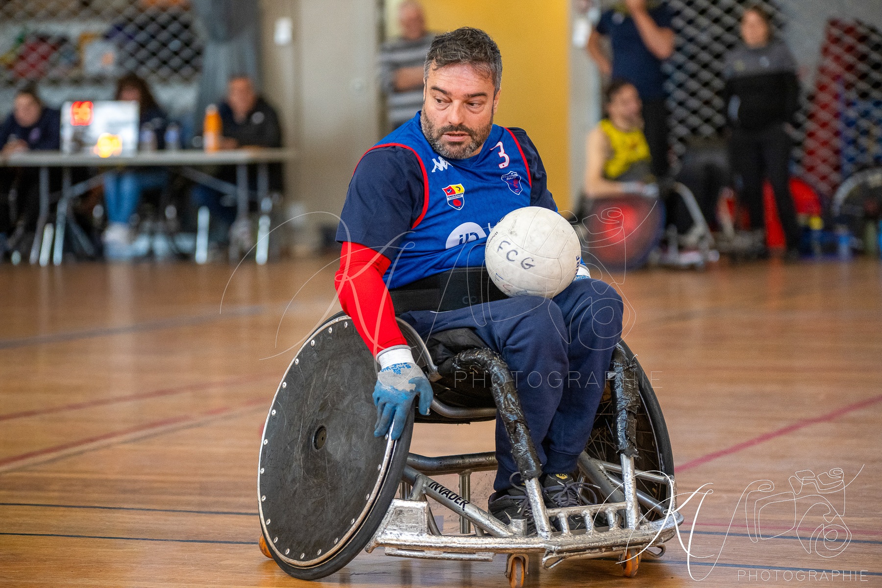  FC Grenoble Rugby - ASM Clermont Auvergne - Wheelchair rugby - FFRF 2026 - Championnat de France - Rugby Fauteuil (#FFRF26CHFGC4) Photo by: Karine Valentin | Siuxy Sports 2026-04-04